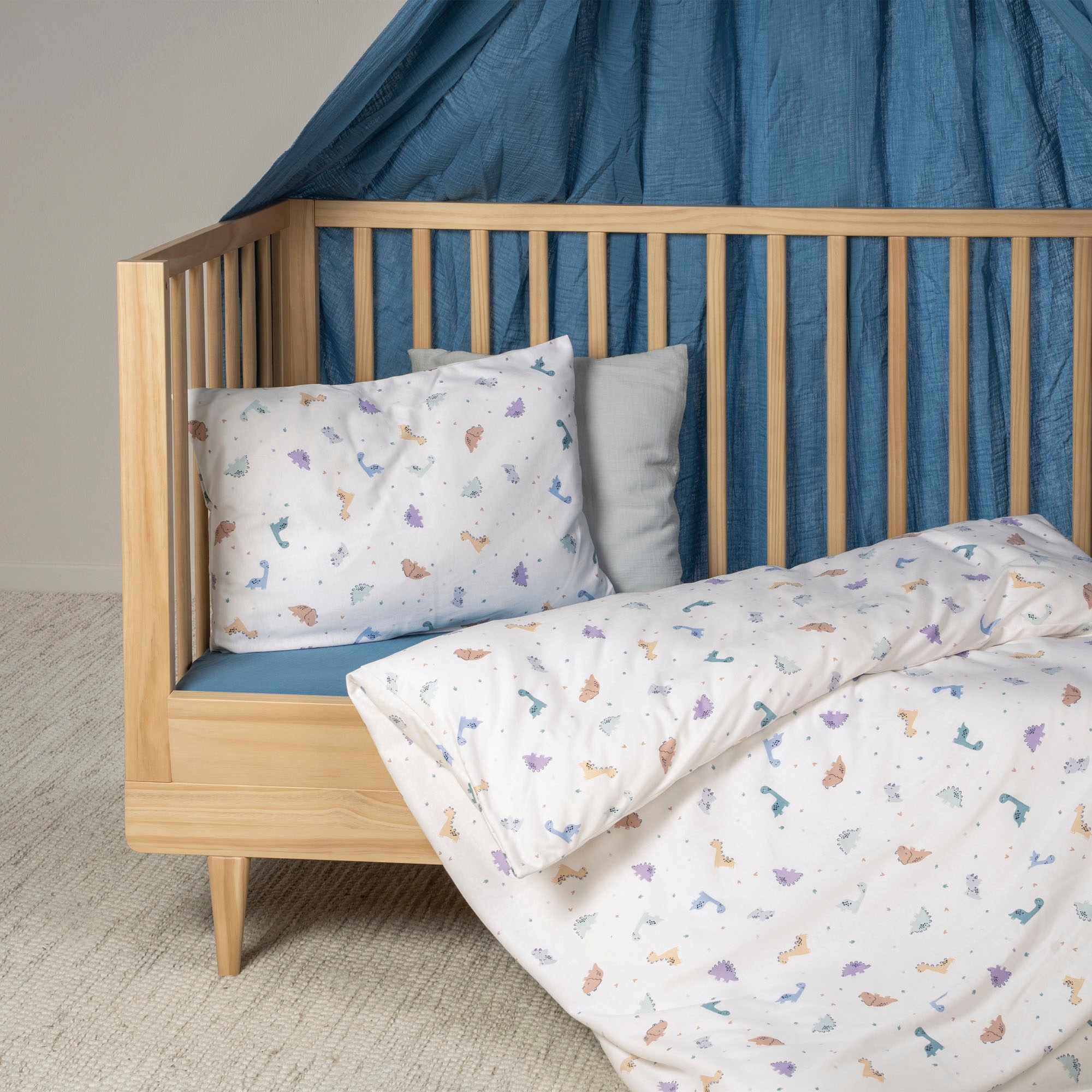 Julius Zöllner Kinderbettwäsche »Baby- und Kinderbettwäsche aus 100% Jersey-Baumwolle«, erhältlich in den Grössen 80x80+35x40cm und 100x135+40x60cm