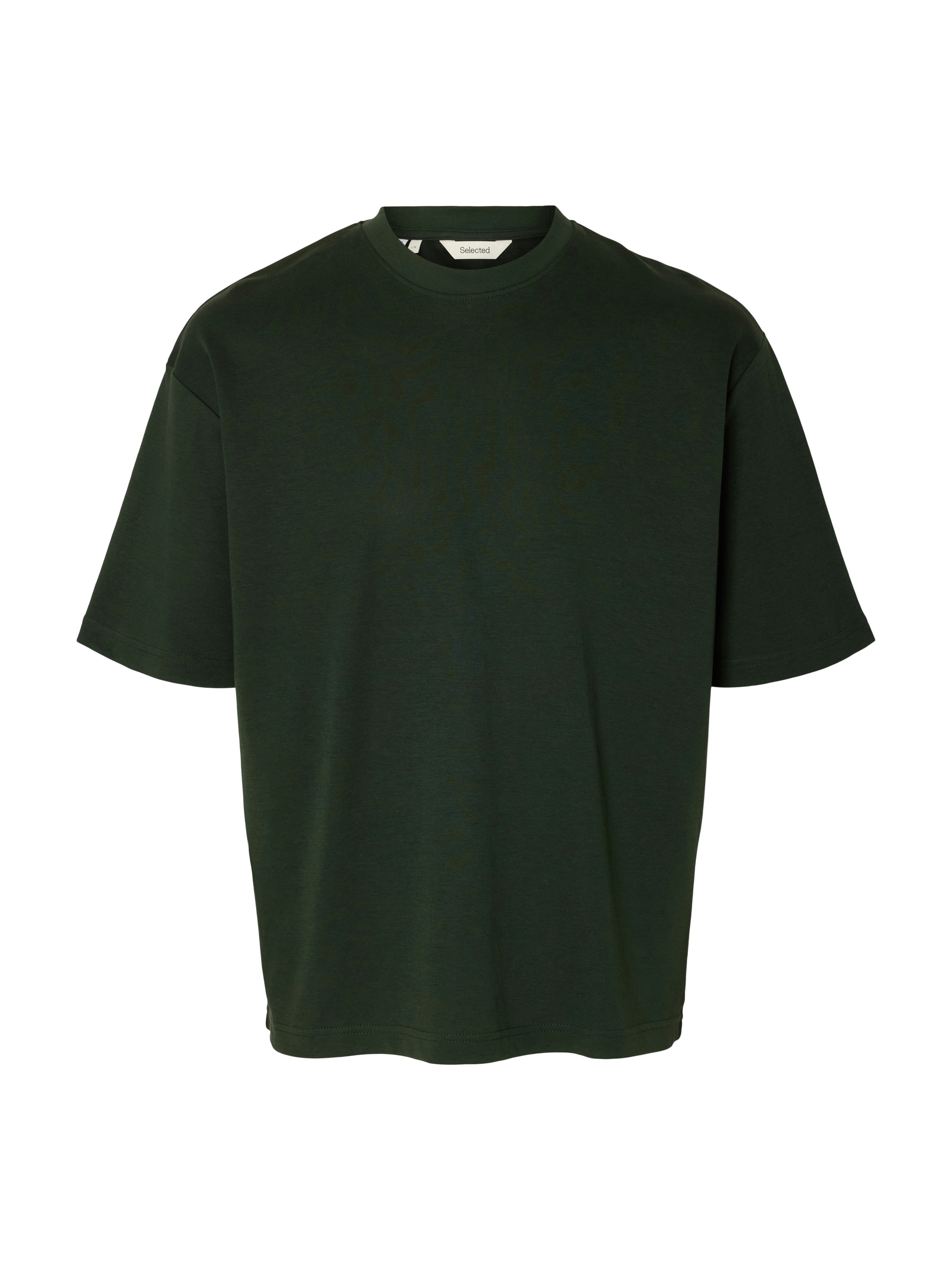 SELECTED HOMME Rundhalsshirt »SLHLOOSEOSCAR SS O-NECK TEE NOOS«