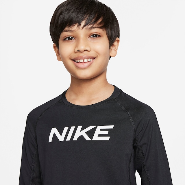 ✵ Nike Langarmshirt »Pro Dri-FIT Big Kids\' (Boys\') Long-Sleeve Top« günstig  kaufen | Jelmoli-Versand