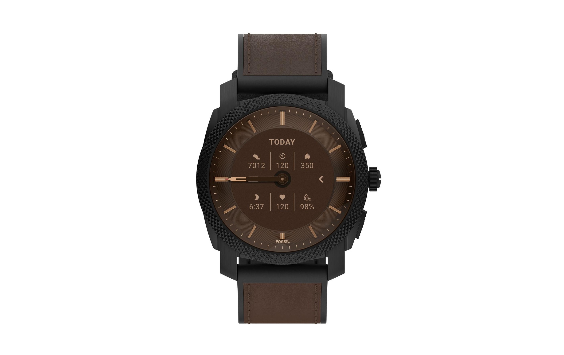 Fossil Smartwatch »GEN 6 HYBRID MACHINE MEN«, (/ 1,1 Zoll), Android Wear,)
