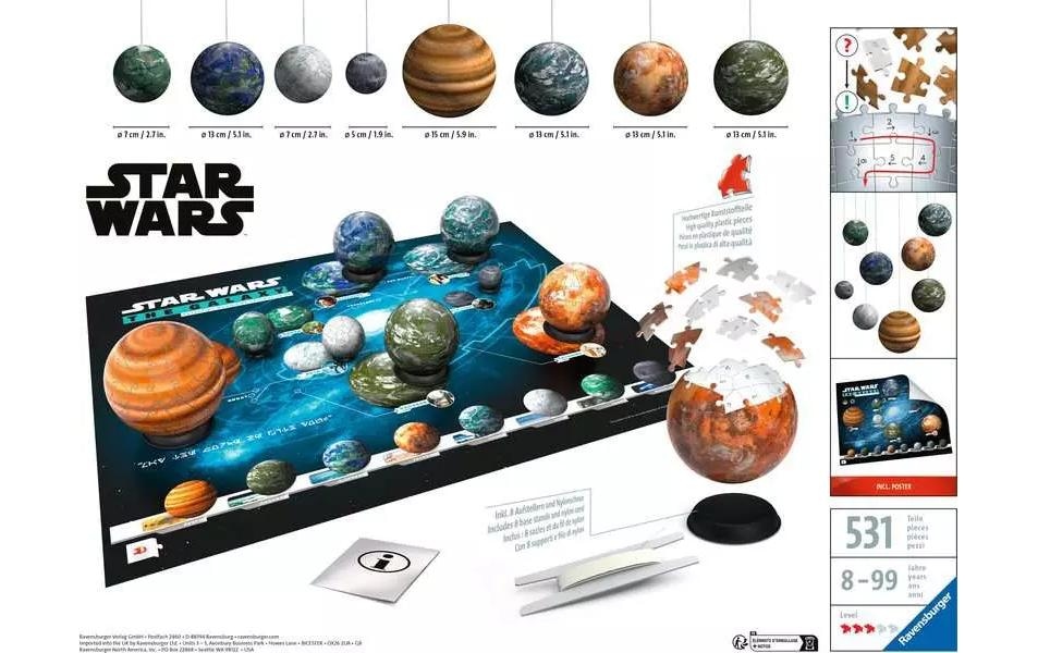 3D-Puzzle »Ball: Star Wars Galaxie«