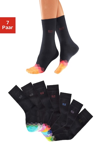 Socken, (Set, 7 Paar)