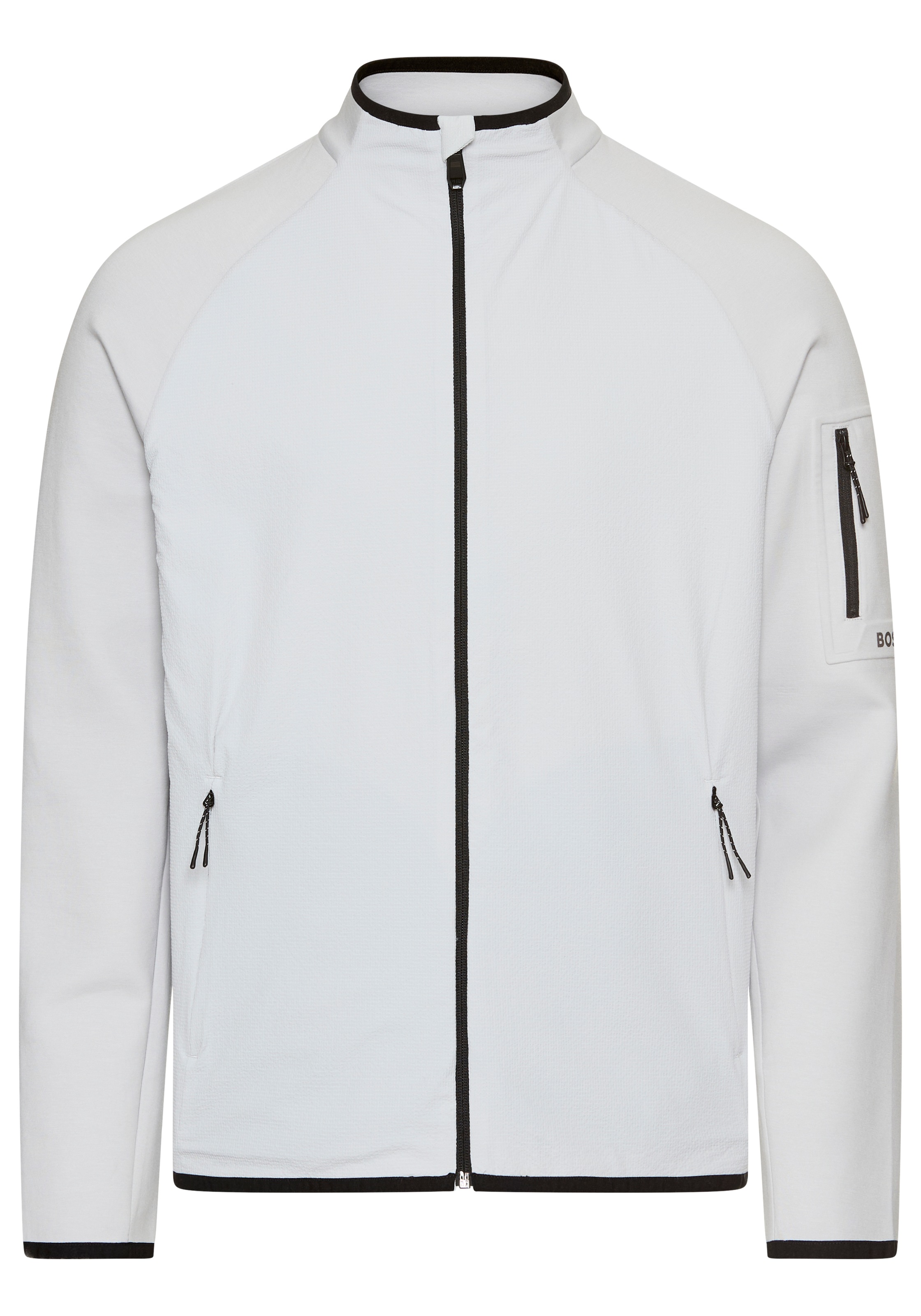BOSS GREEN Sweatjacke »FZ Urban Tech« mit dekorativen reflektierenden Details