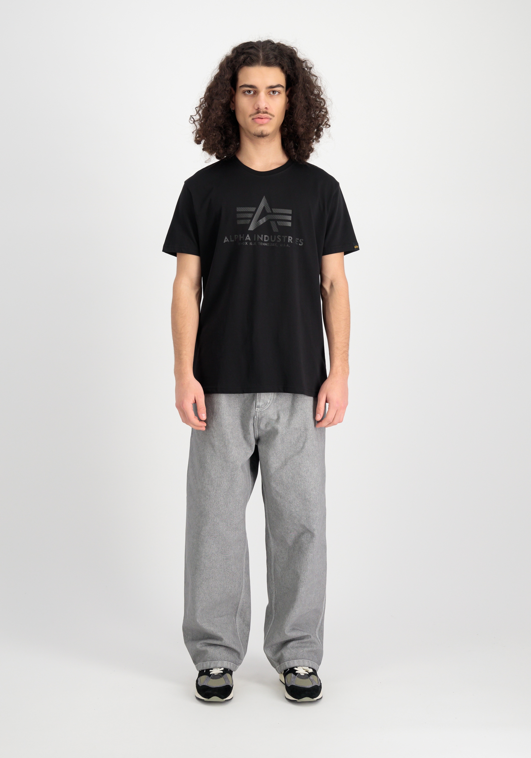 Alpha Industries T-Shirt »Alpha Industries Men - T-Shirts Basic T Carbon«