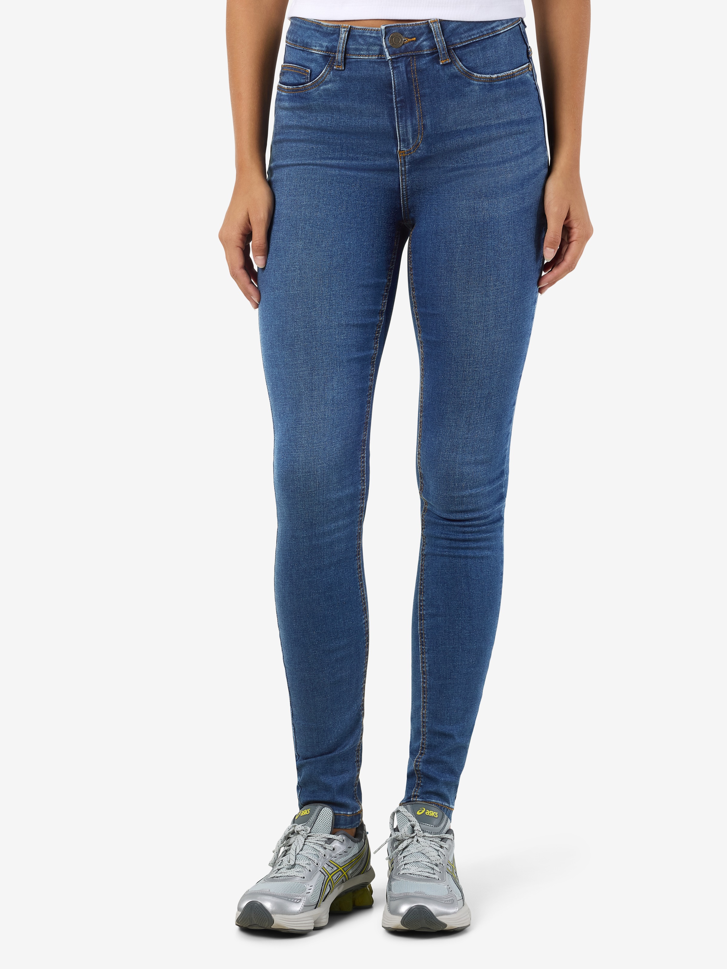 Noisy may Skinny-fit-Jeans »NMCALLIE HW SKINNY BLUE JEANS NOOS«