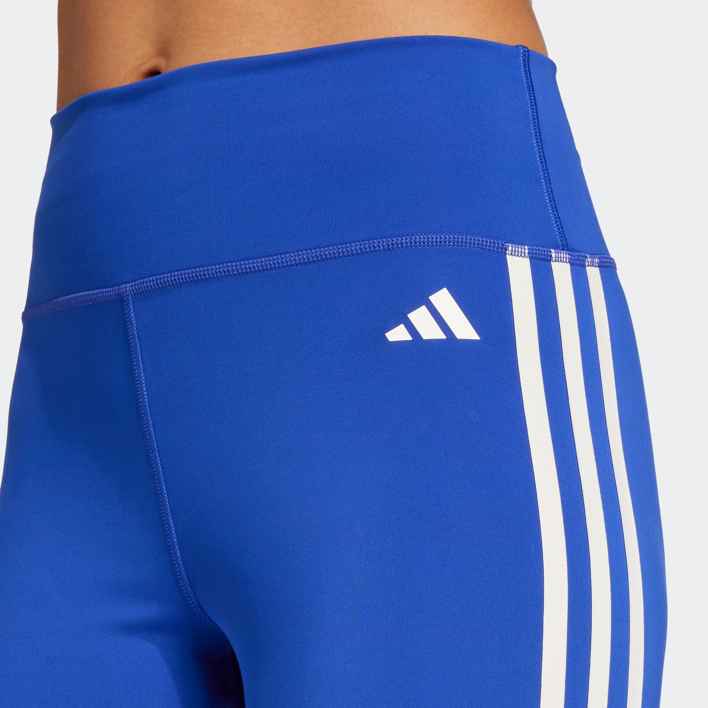 adidas Performance Shorts »TRAINING ESSENTIALS 3STREIFEN HIGHWAISTED KURZE«, (1 tlg.)