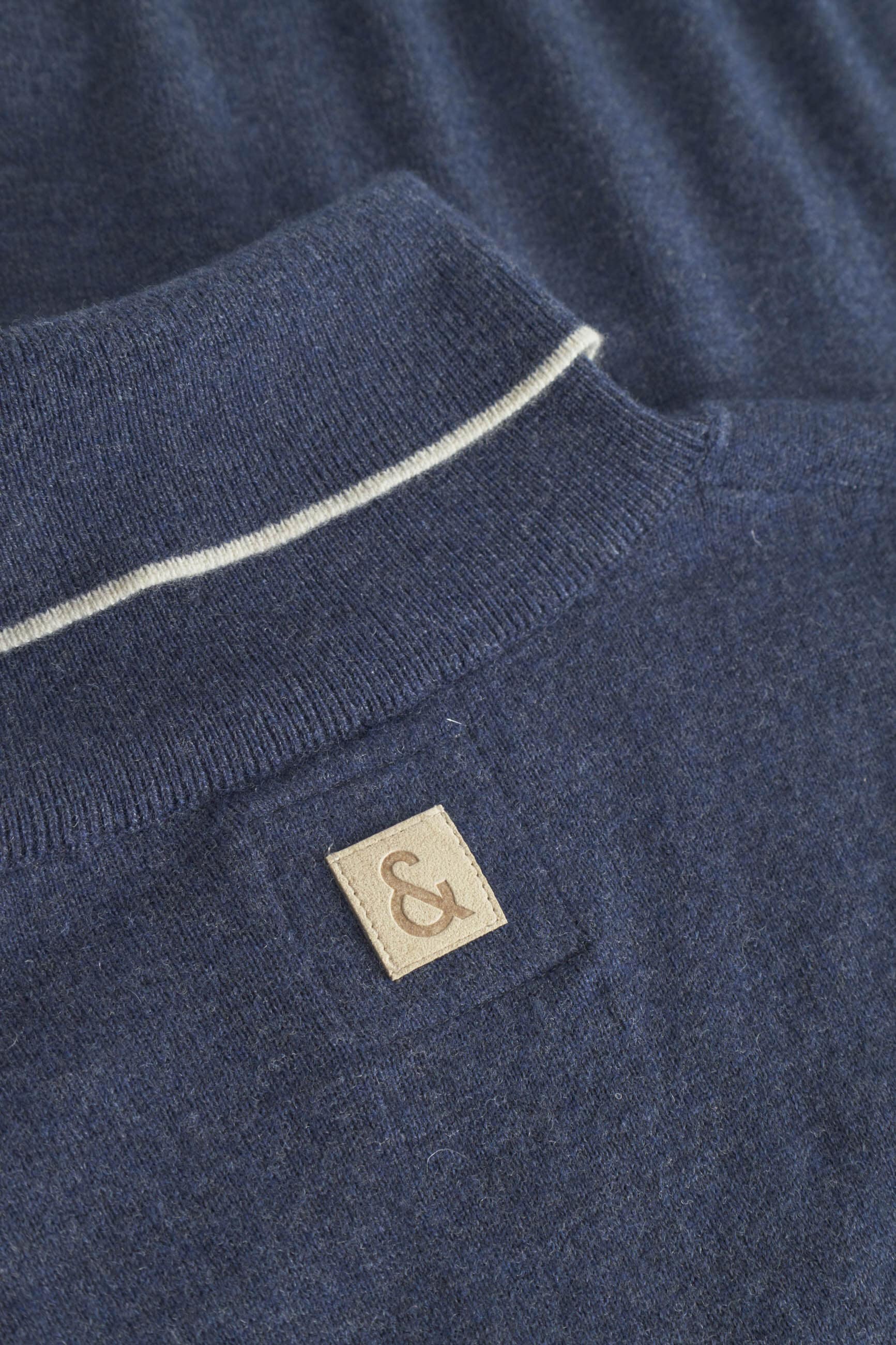 colours & sons Strickpullover »colours & sons Pullover Turtleneck Merino Blend«