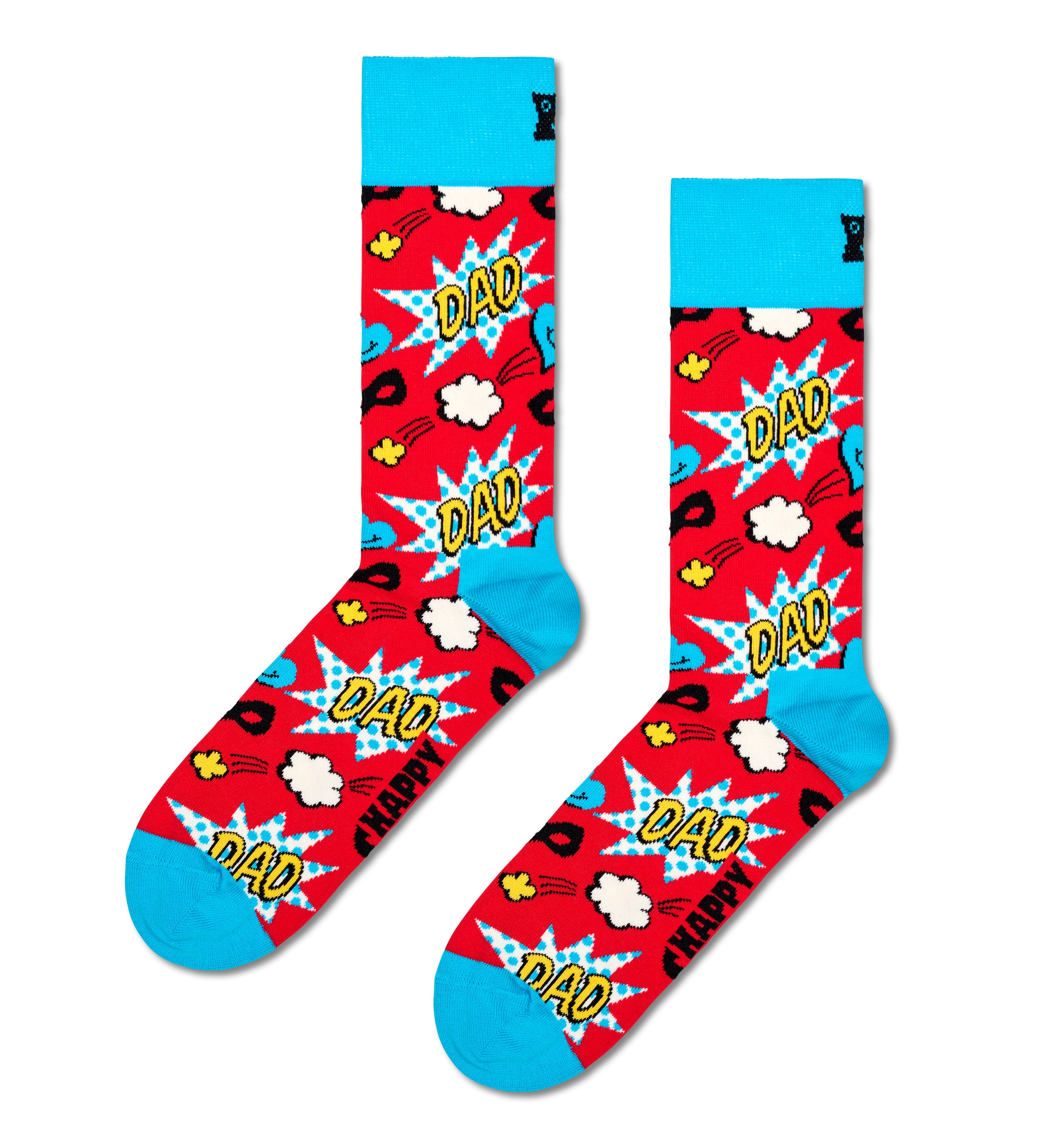 Happy Socks Socken, (Packung, 3 Paar), Super Dad Gift Set