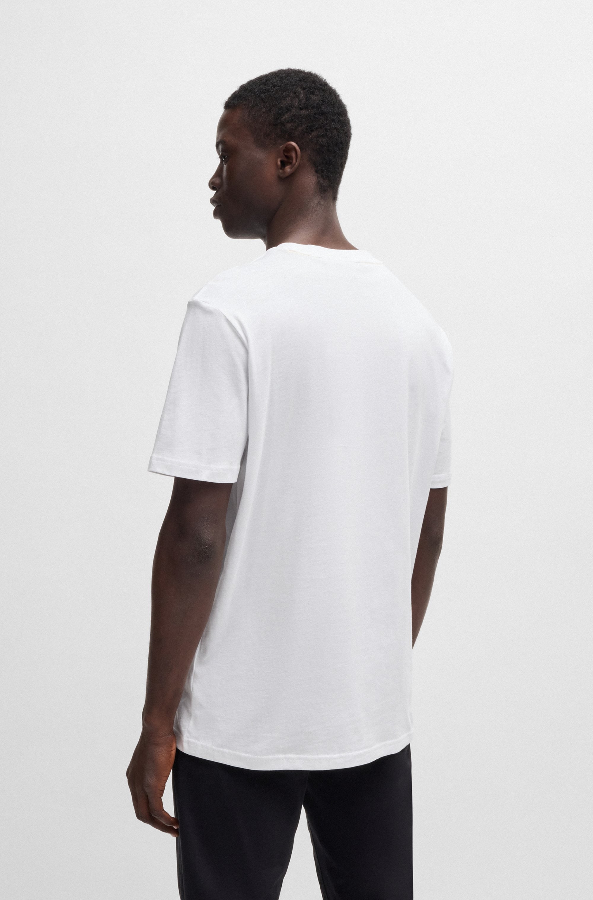 BOSS ORANGE T-Shirt »Thinking 1«, mit grossem BOSS Druck auf der Brust