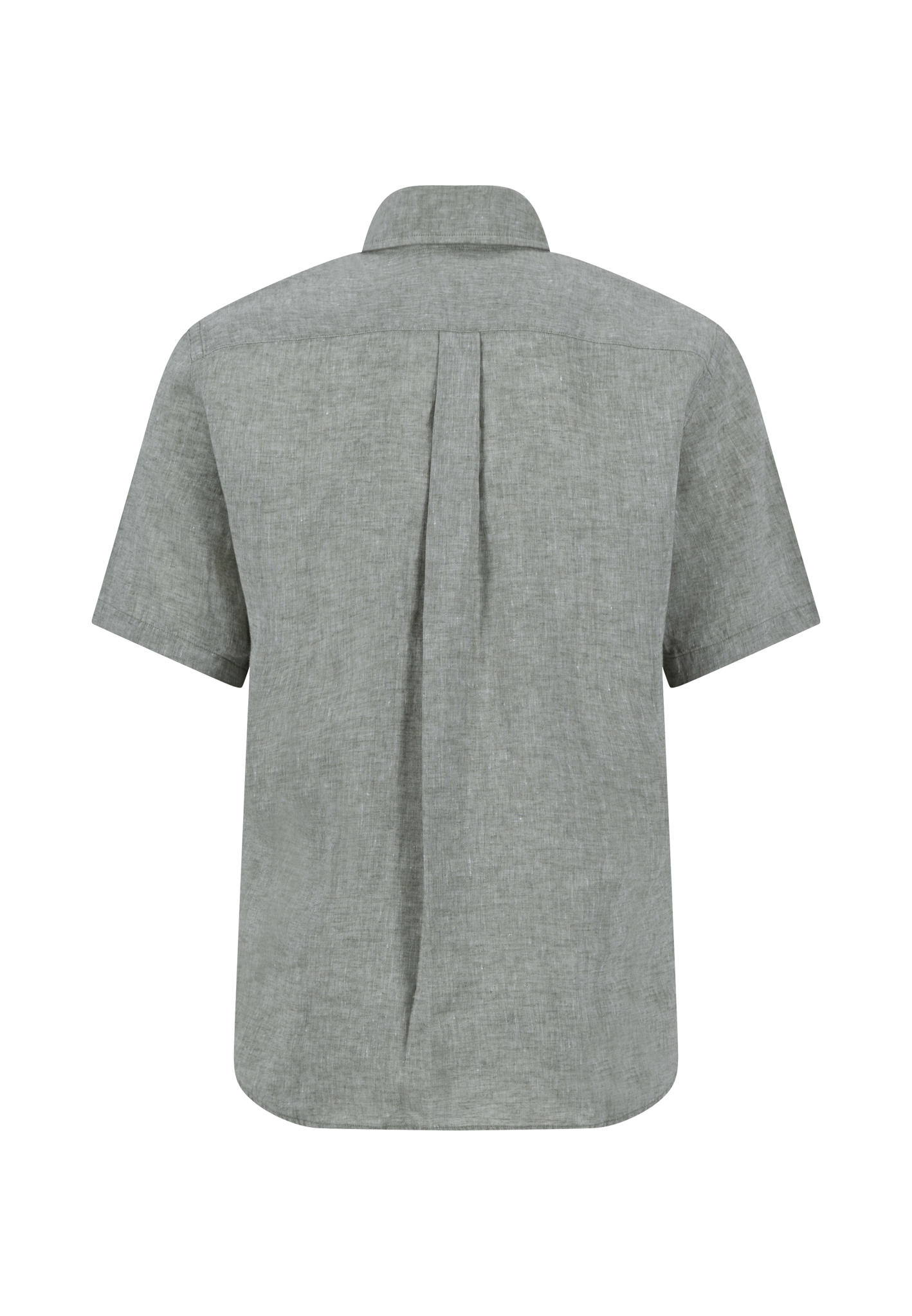 FYNCH-HATTON Leinenhemd, kurzarm, mit Brusttasche