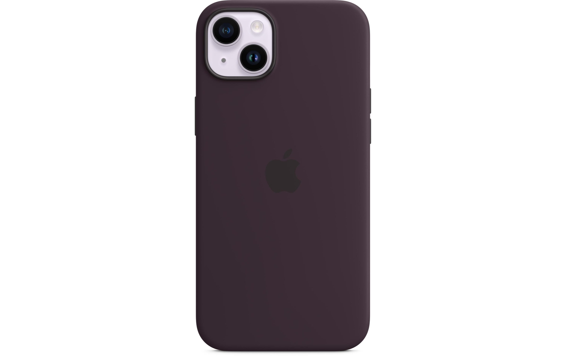 Apple Smartphone Silikon Case mit MagSafe, iPhone 14 Plus, Holunder