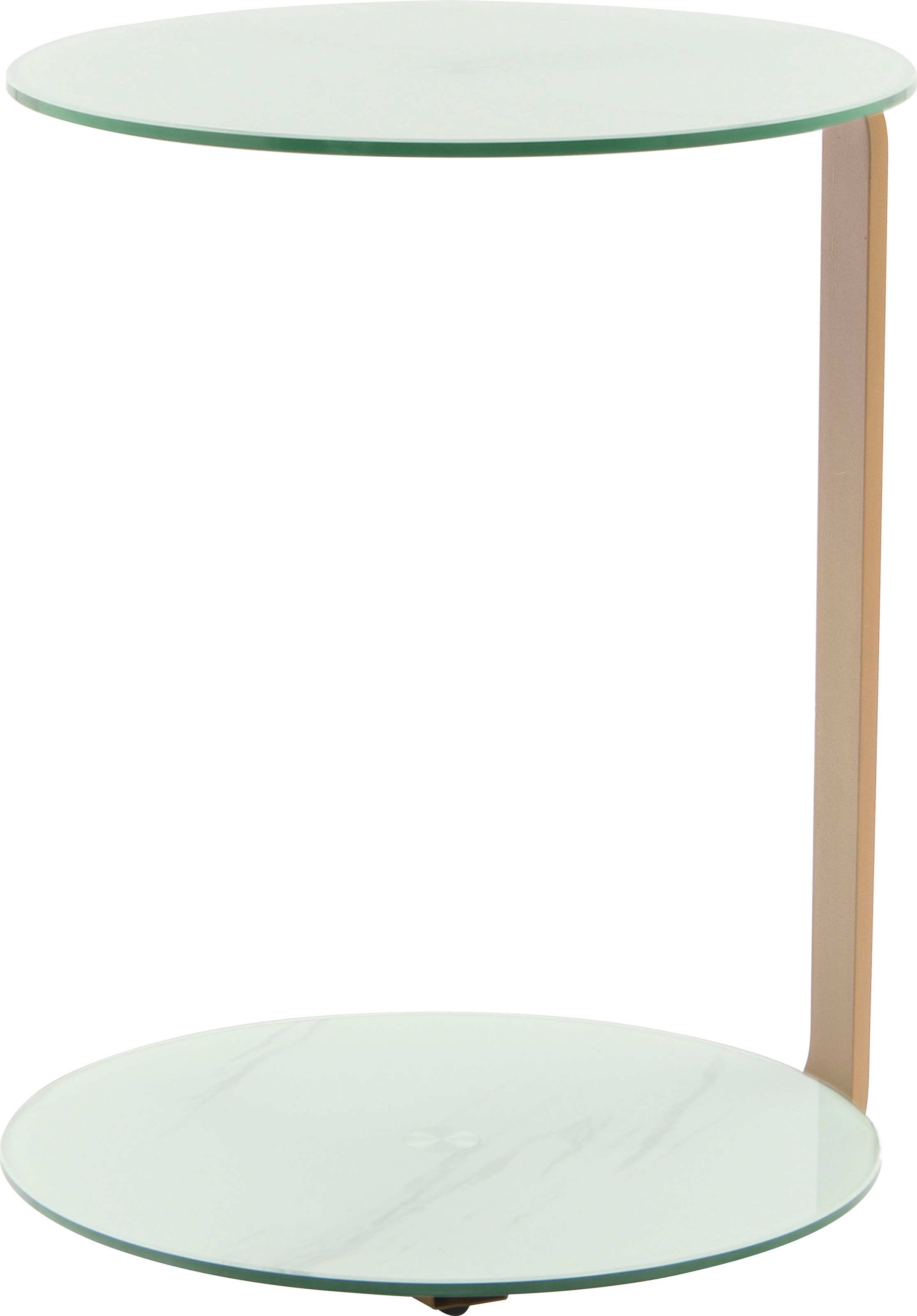 Kayoom Beistelltisch »Quentin 525, Sofa-Beistelltisch,mit Metallgestell«, (1 St.), Gestellfuss auch als Ablage, elegante Form und Farbvarianten