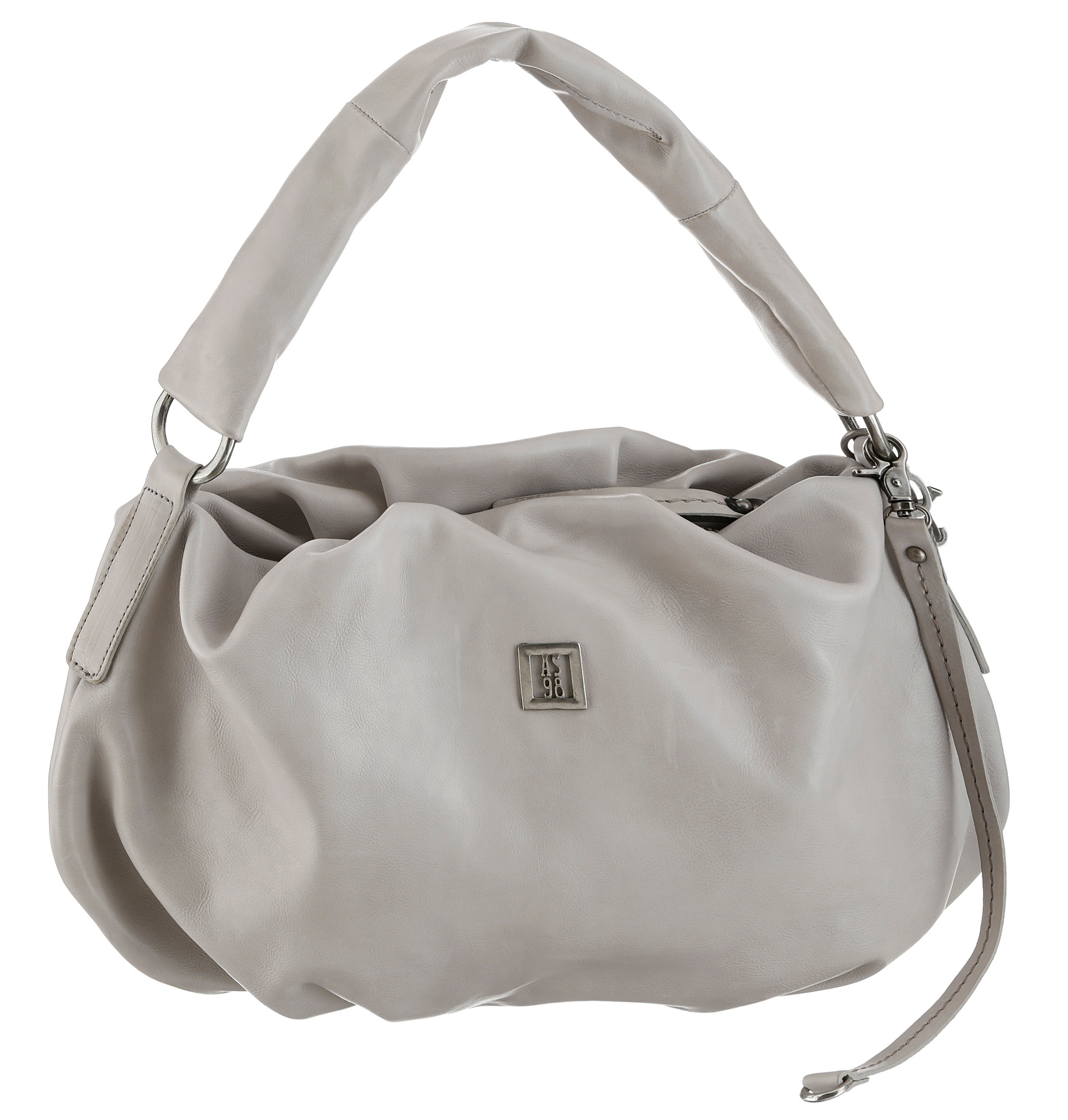 A.S.98 Schultertasche, aus echtem Leder in modischer Pouch Optik kaufen