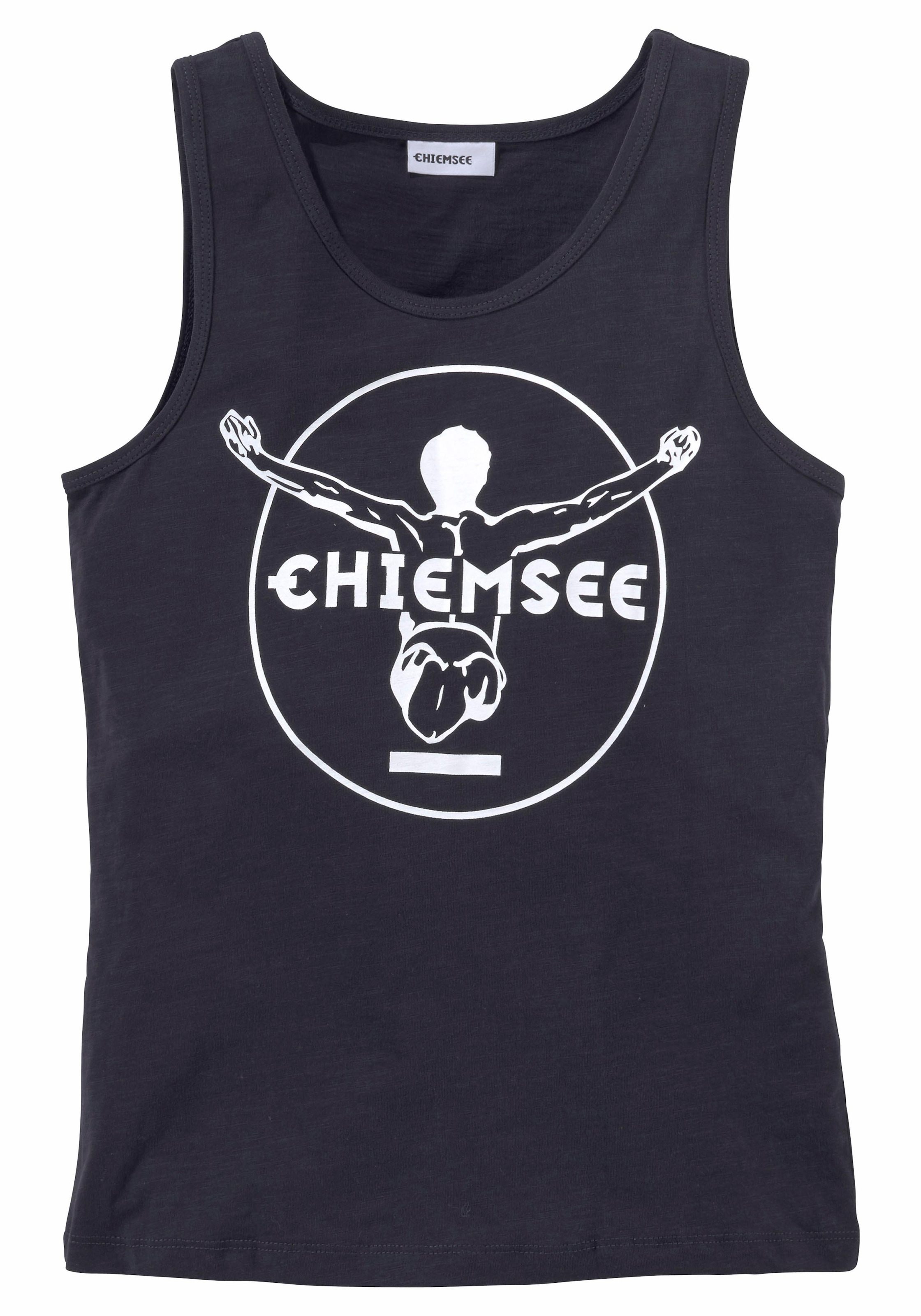 Chiemsee Tanktop »BASIC«, mit Logodruck-Druck in Kontrast