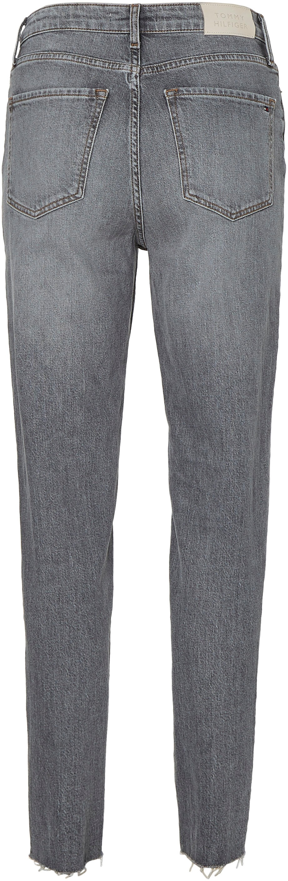 Tommy Hilfiger Tapered-fit-Jeans »GRAMERCY A HW TAPERED ZIGI«, | Beinabschluss mit ausgefranstem online Jelmoli-Versand kaufen