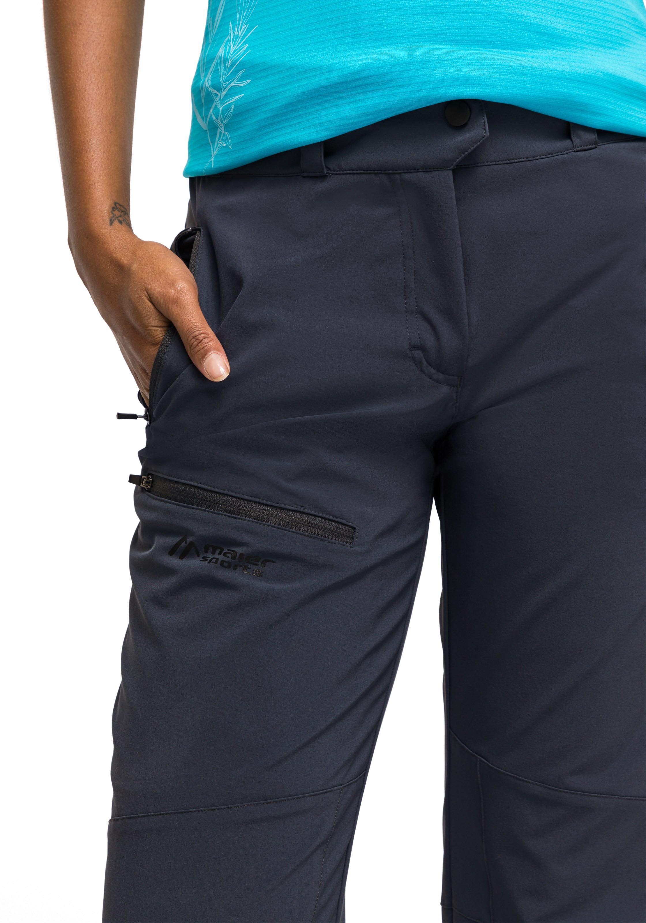 Maier Sports Funktionshose »Latit W«, Schnelltrocknende Outdoorhose aus elastischem Material