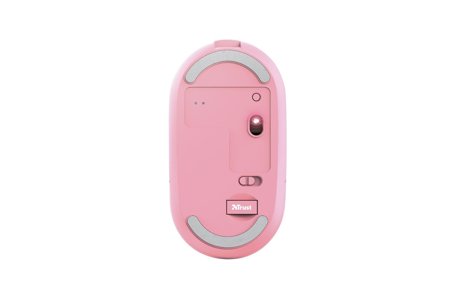 Trust Maus »Puck Rechargeable Pink«, Bluetooth-kabelgebunden