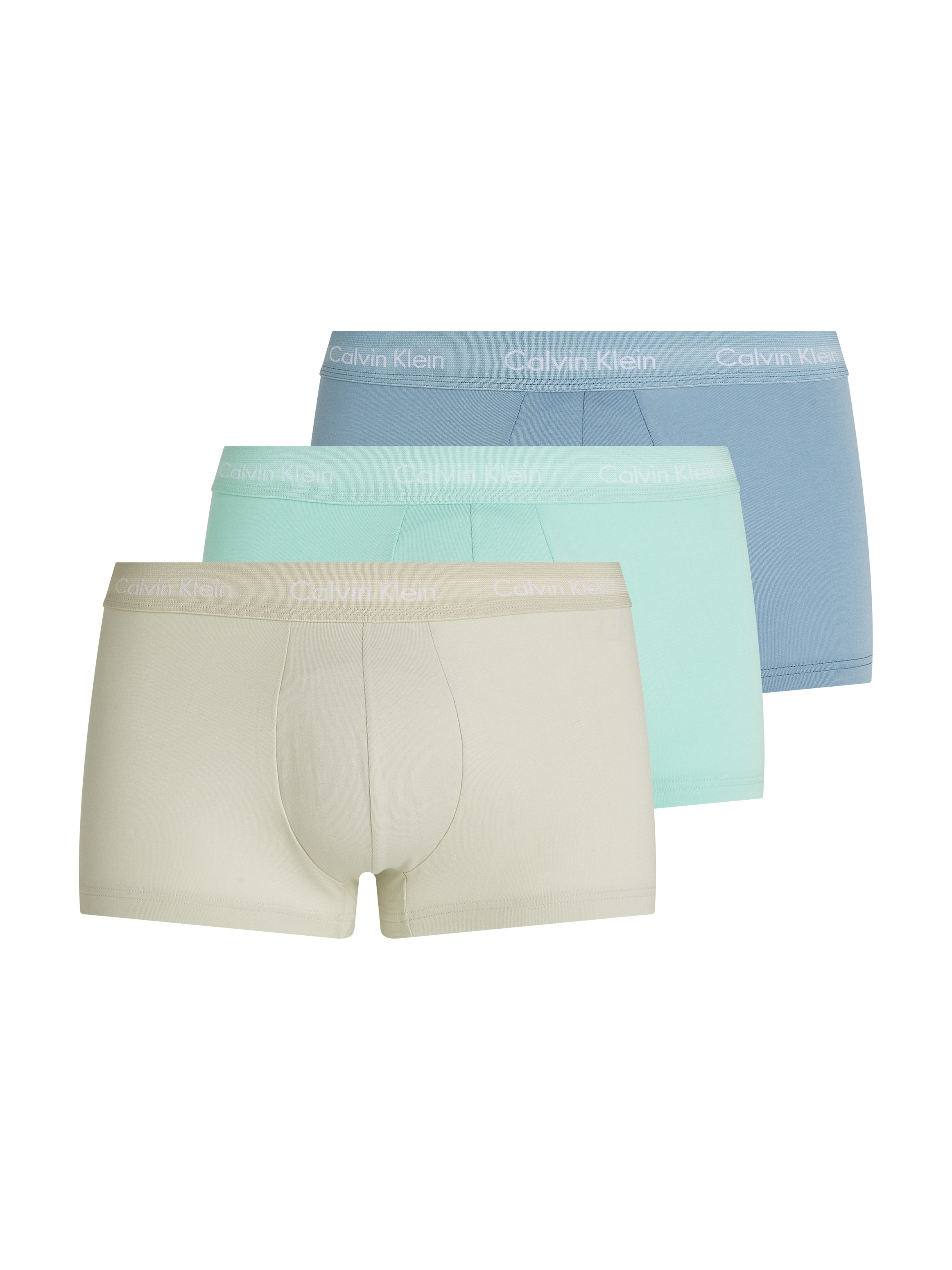 Calvin Klein Underwear Trunk »LOW RISE TRUNK 3PK« Packung, 3er-Pack, 3 Stk. mit Logoschriftzügen