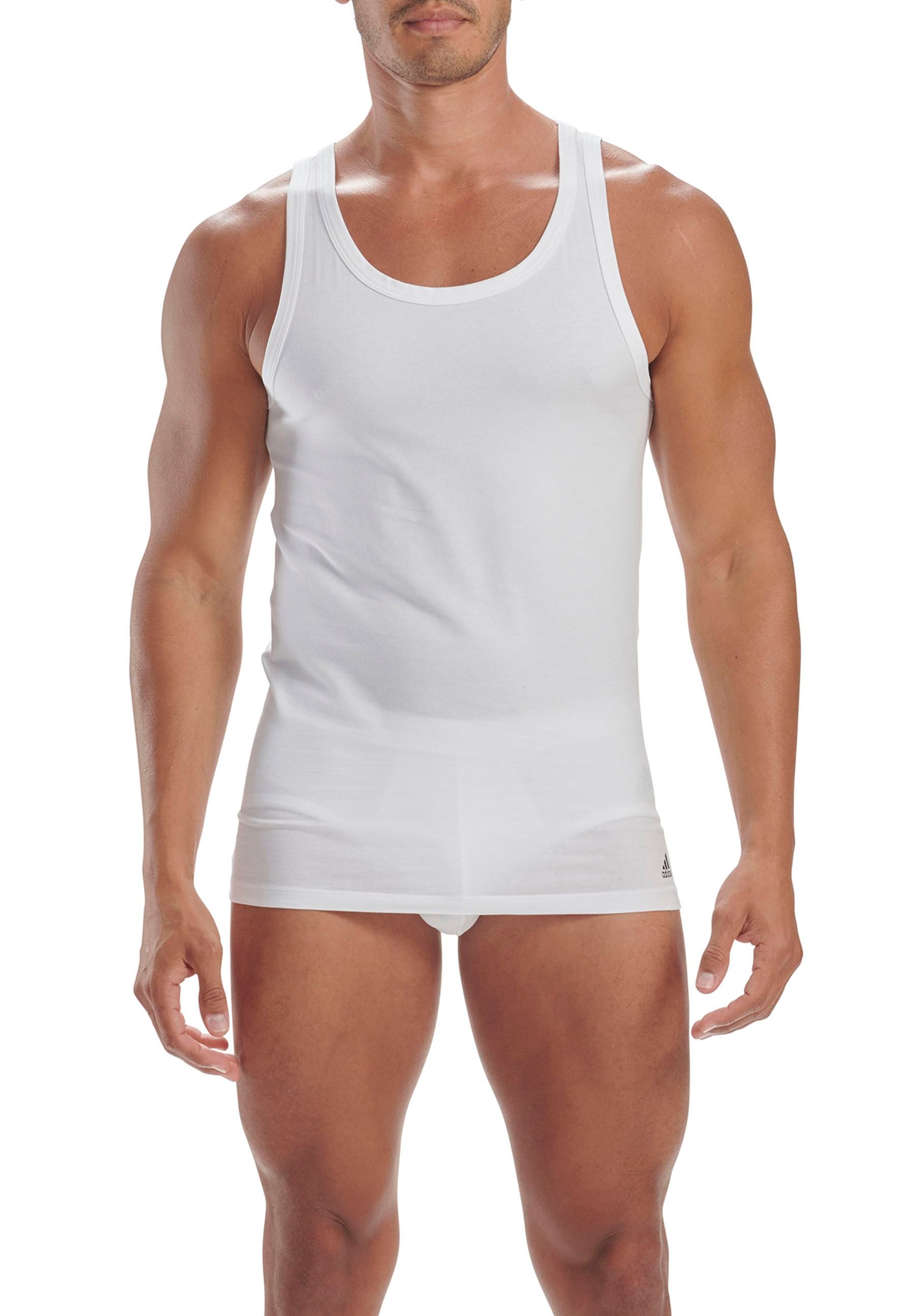 adidas Sportswear Unterhemd »"Active Flex Cotton"«, (2er-Pack), mit multidimensionalem Stretch, Slim Fit