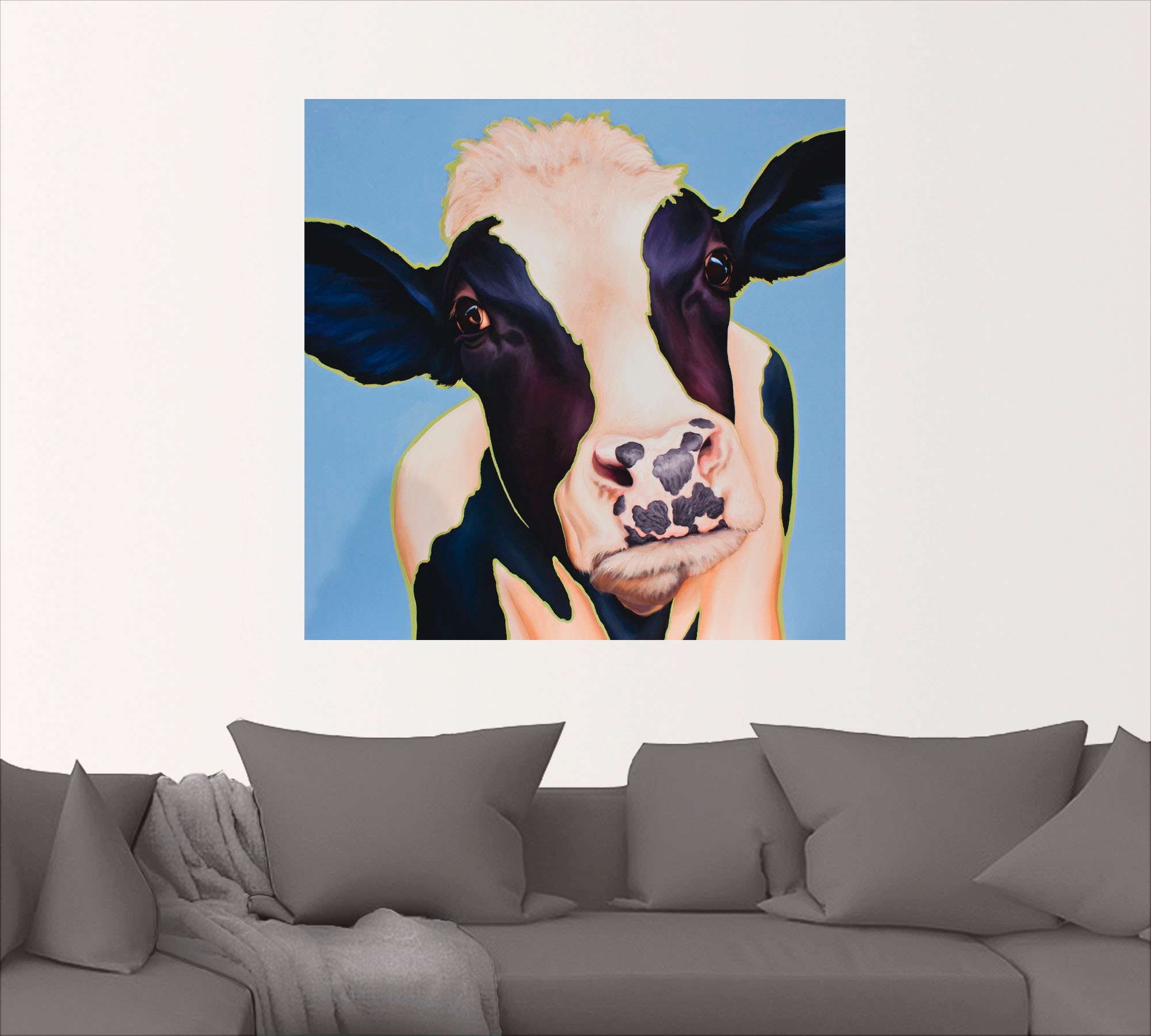 Artland Wandbild »Kuh Trudi«, Haustiere, versch. in (1 oder online Grössen Jelmoli-Versand St.), | als shoppen Poster Leinwandbild, Wandaufkleber