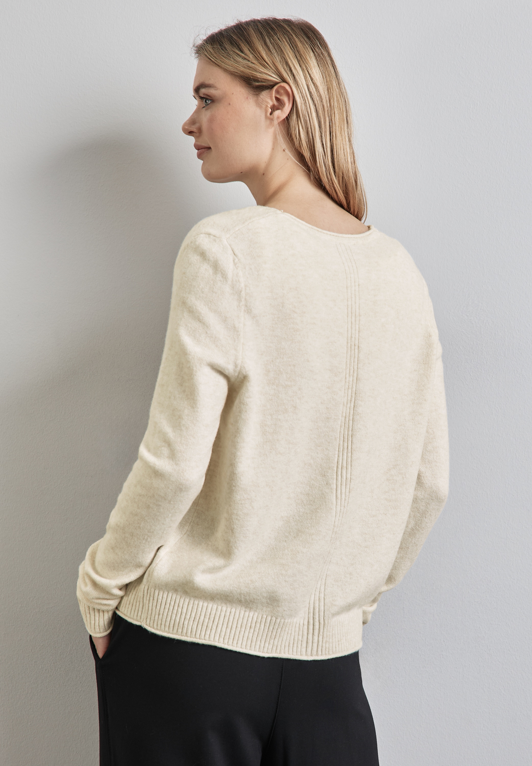 STREET ONE Cardigan, kurz, mit Knopfleiste