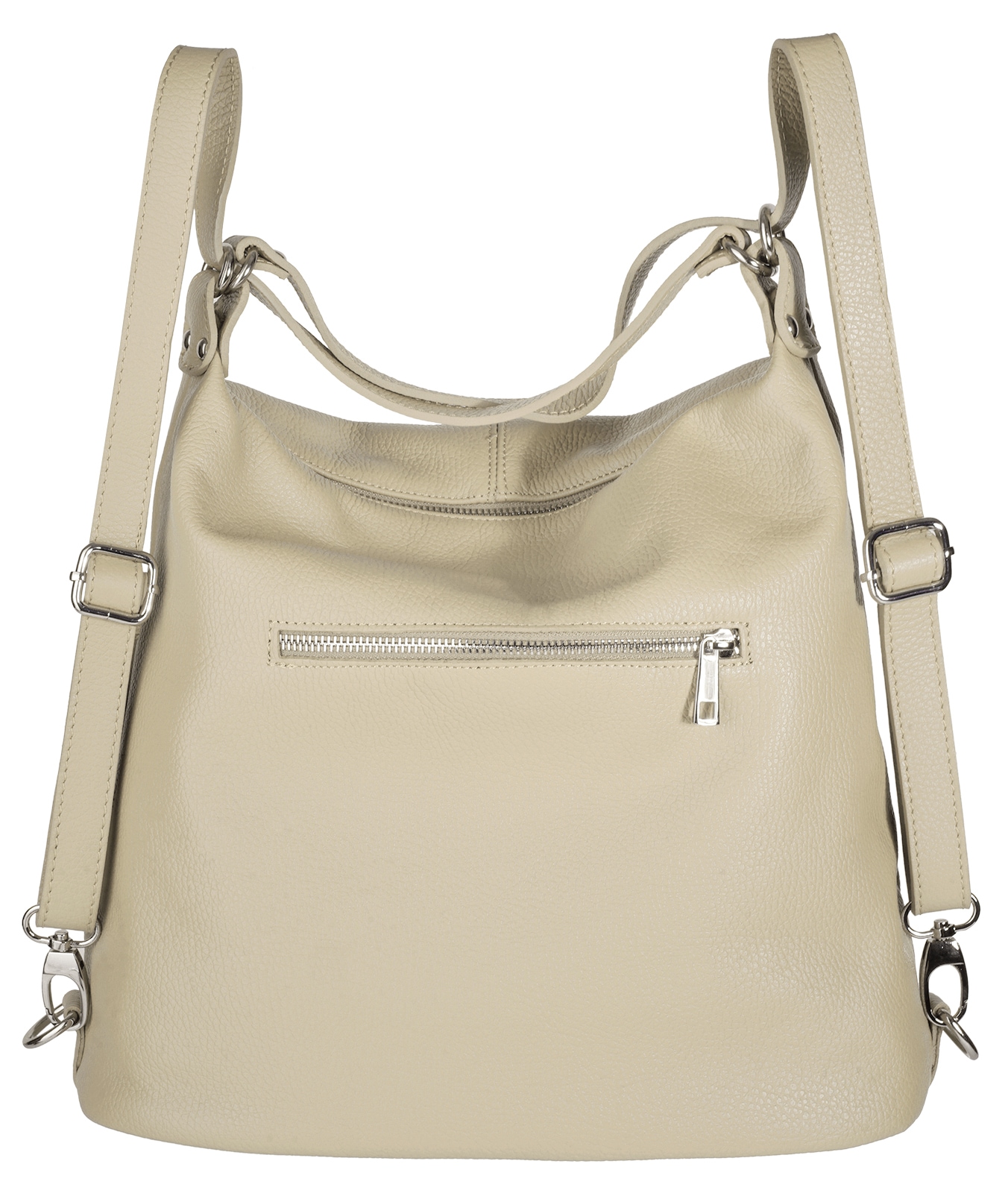 Samantha Look Cityrucksack, echt Leder, Made in Italy