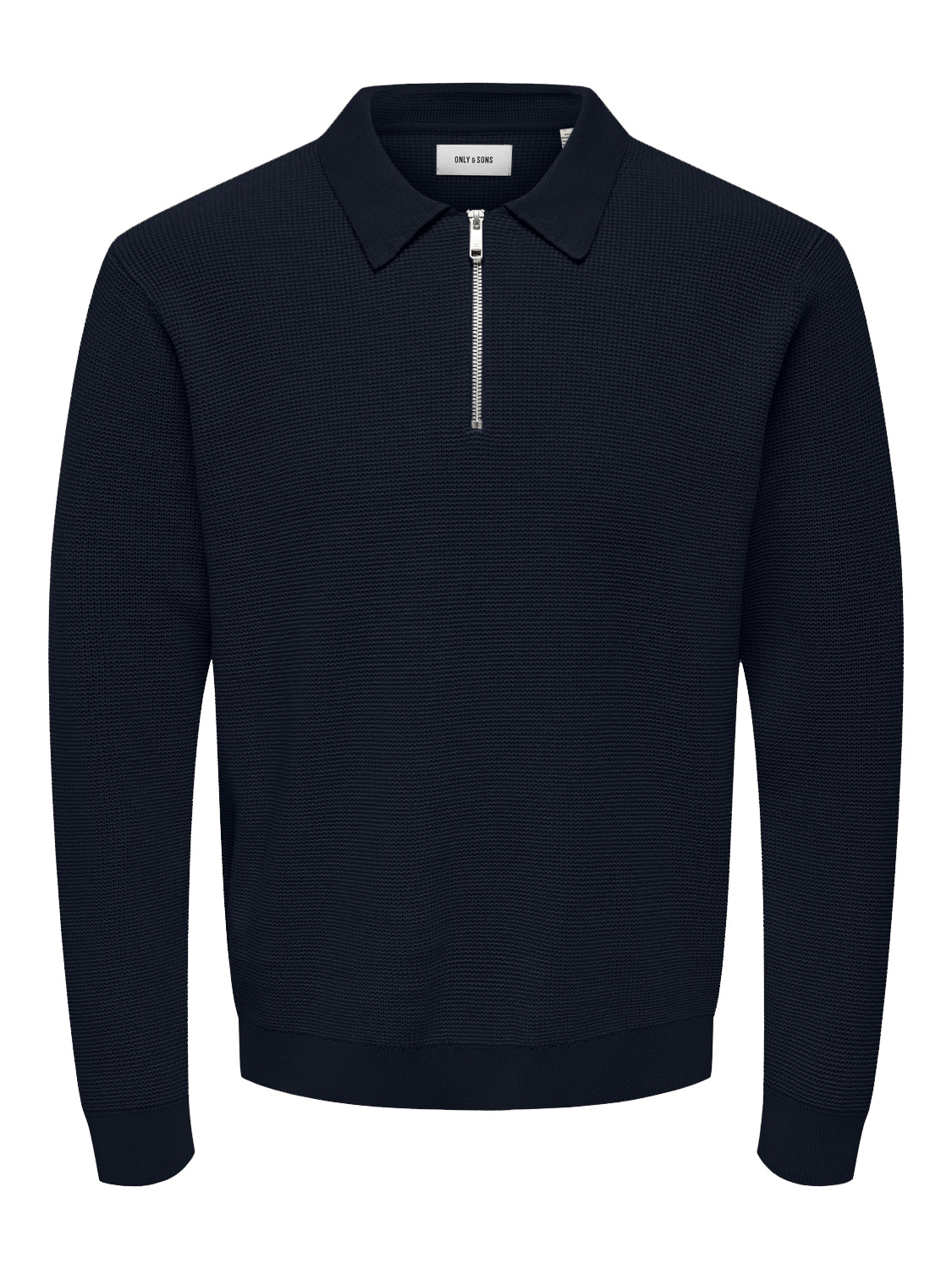 ONLY & SONS Polokragenpullover »ONSMATTEO LS ZIP POLO«