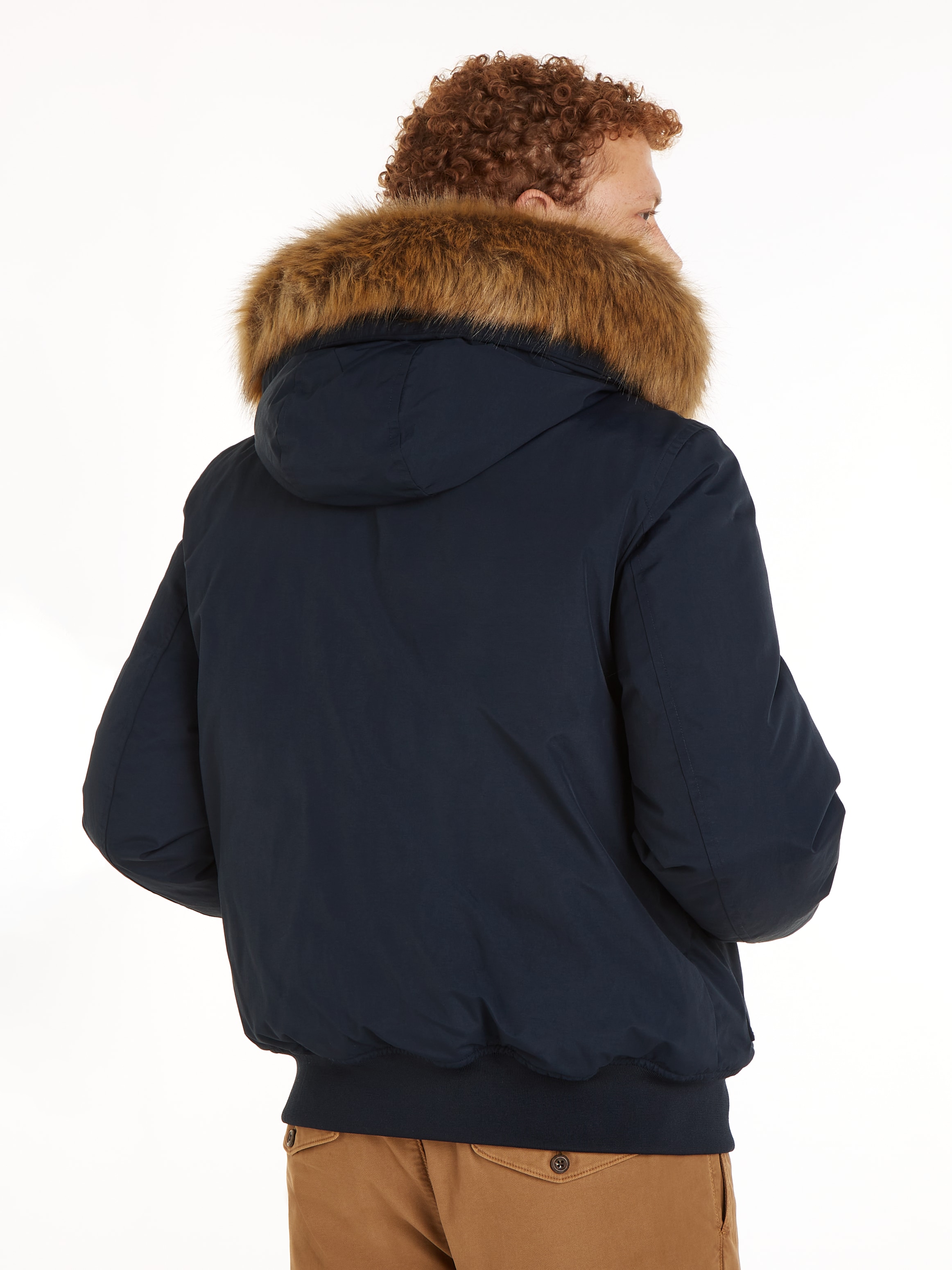 Tommy Hilfiger Bomberjacke »ROCKIE DOWN BOMBER«, mit Kapuze