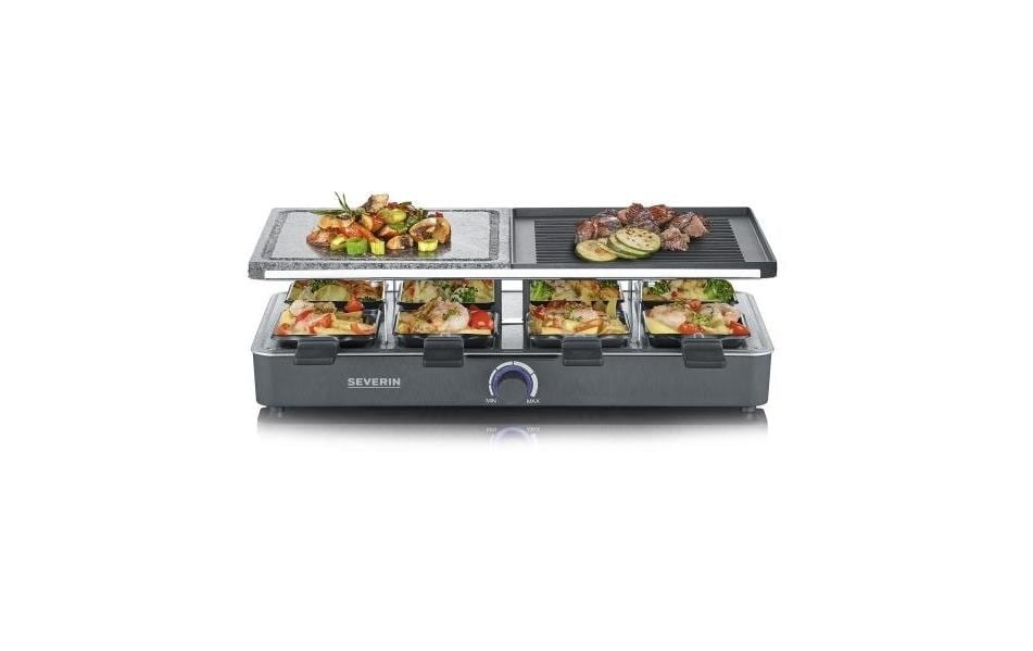 Severin Raclette »RG2376 8 Perso«, 8 St. Raclettepfännchen, 1300 W
