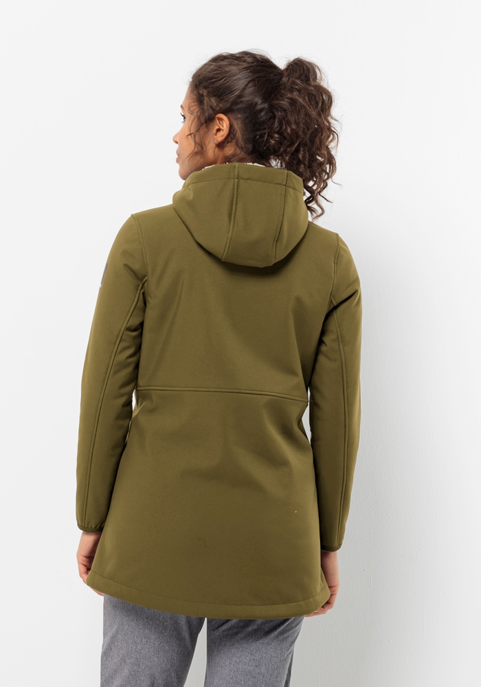 Jack Wolfskin Softshellmantel »WINDLAND COAT W«