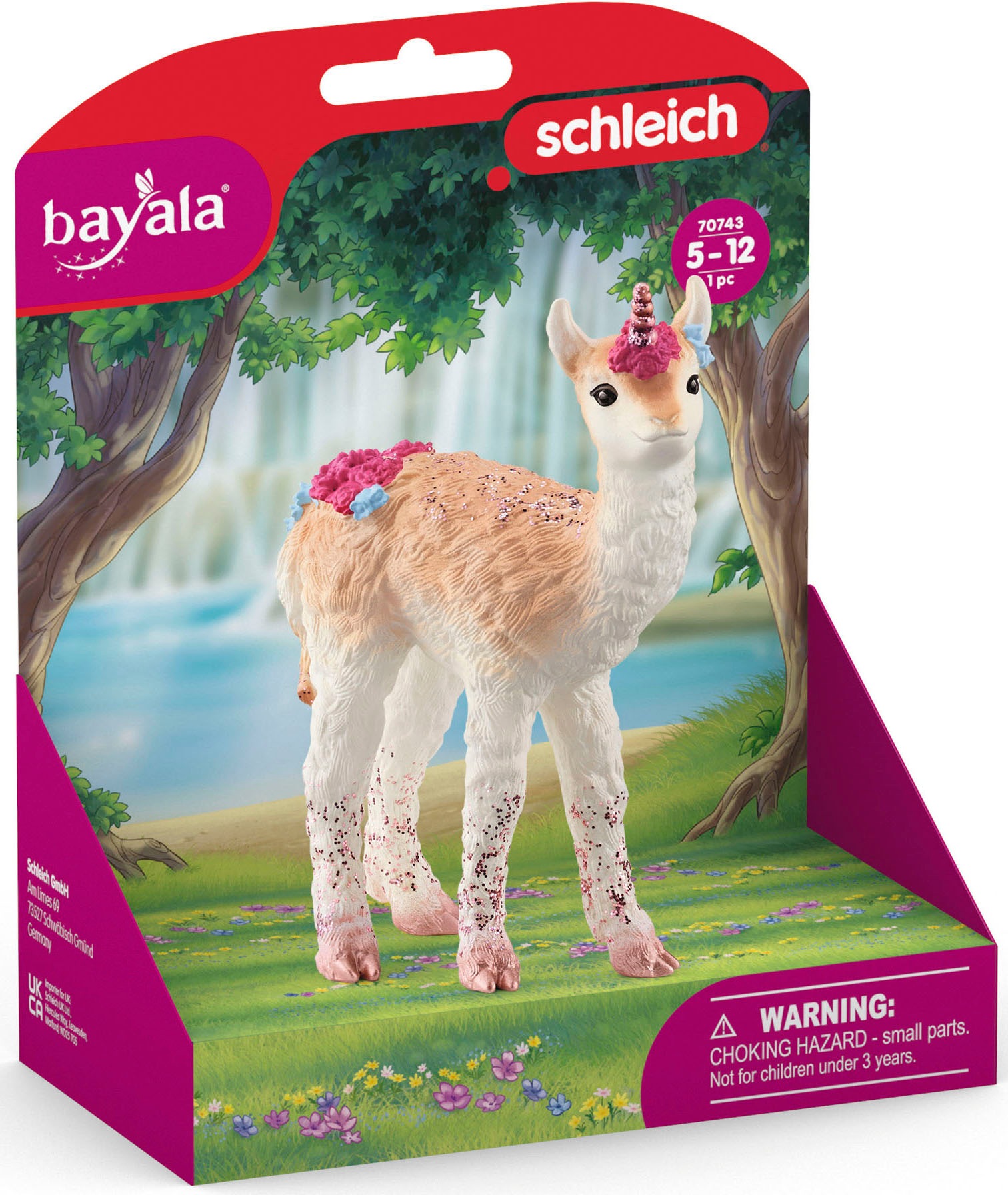 Schleich® Spielfigur »BAYALA®, Lama Einhorn (70743)«