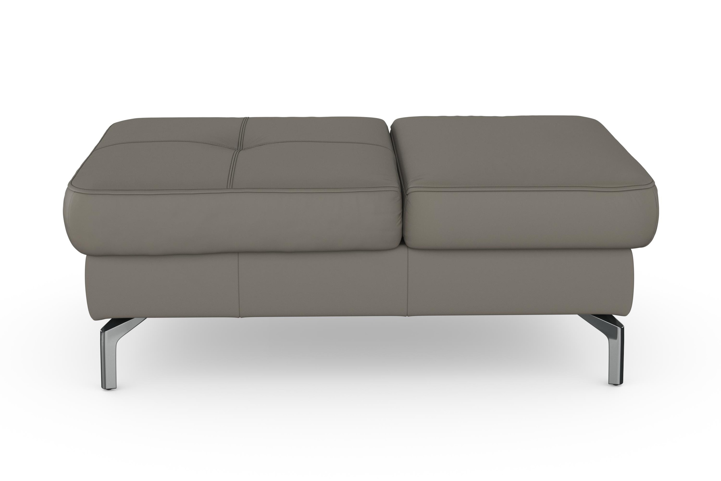 sit&more Hocker »Bendigo«, mit Klappfunktion, Bodenfreiheit 15 cm, wahlweise in 2 Fussfarben