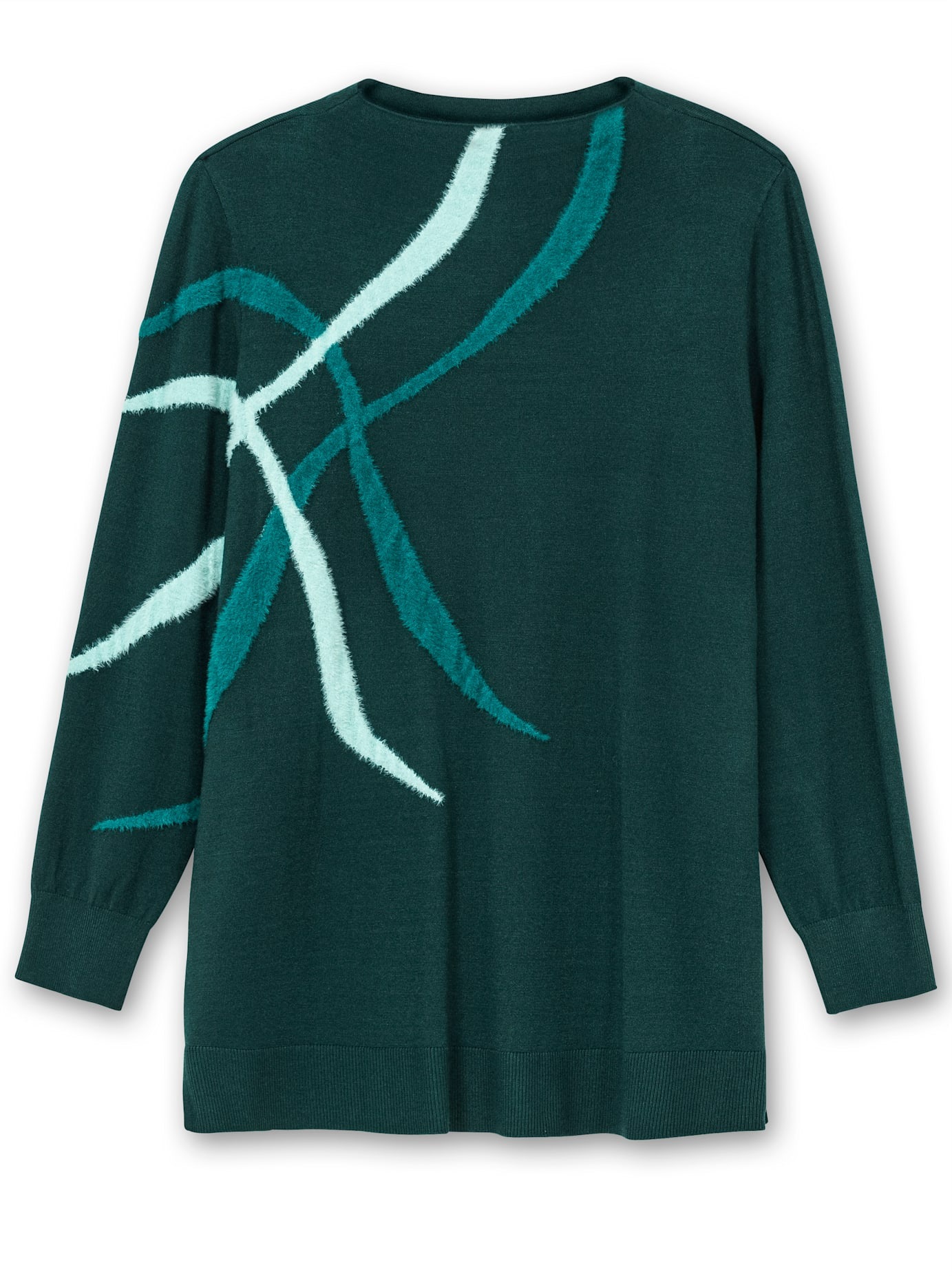 Sheego Stehkragenpullover »Stehkragenpullover«