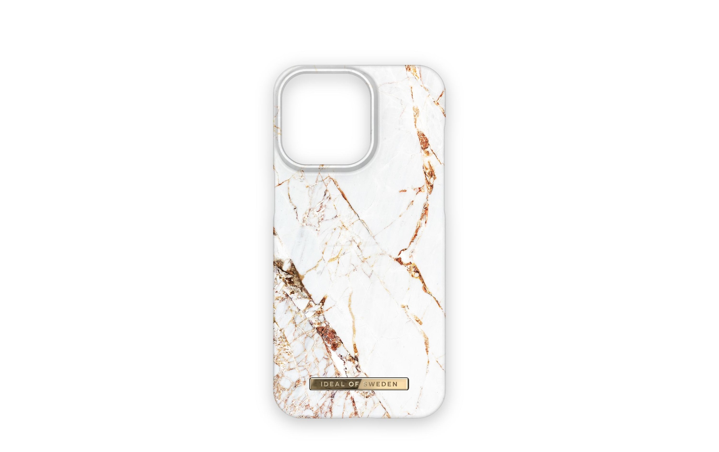 iDeal of Sweden Smartphone-Hülle »Carrara Goldfarben iPhone iPhone 15 Pro Max«