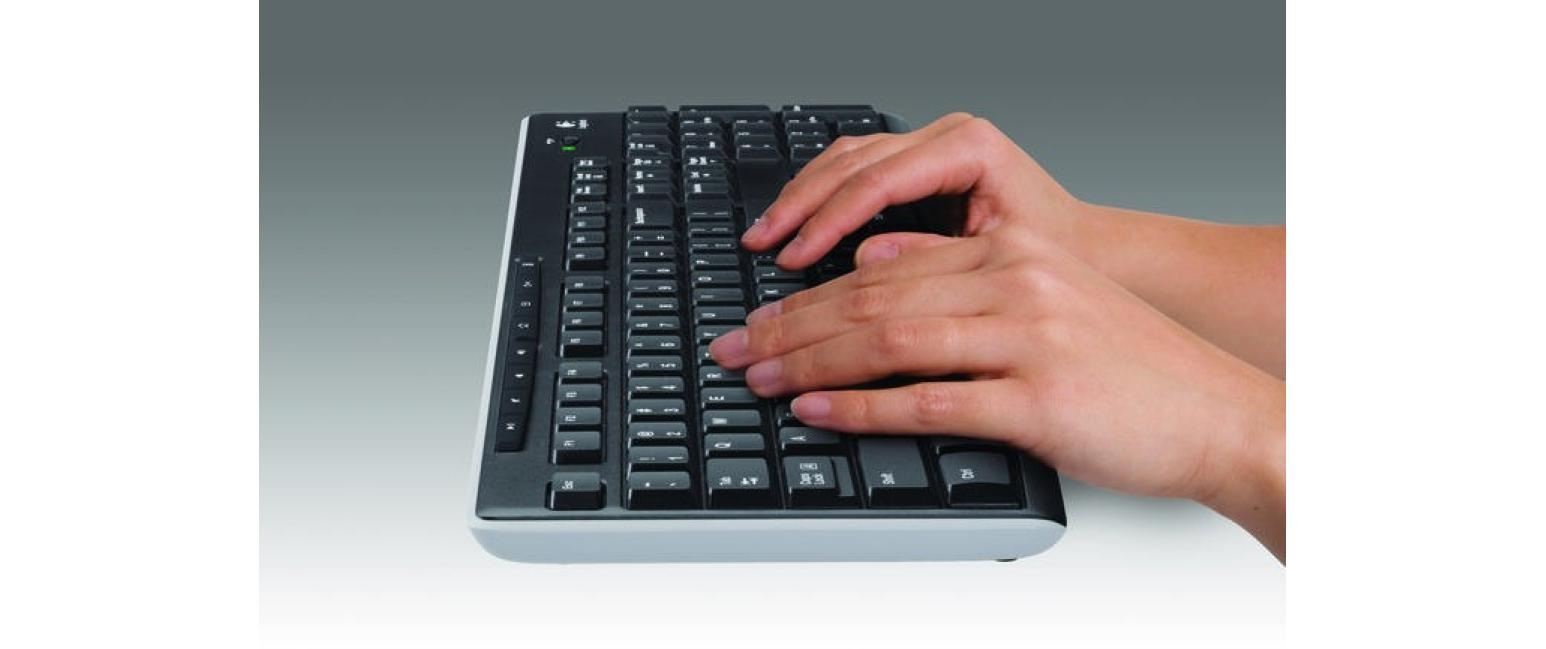 Logitech PC-Tastatur »K270«, (Ziffernblock)