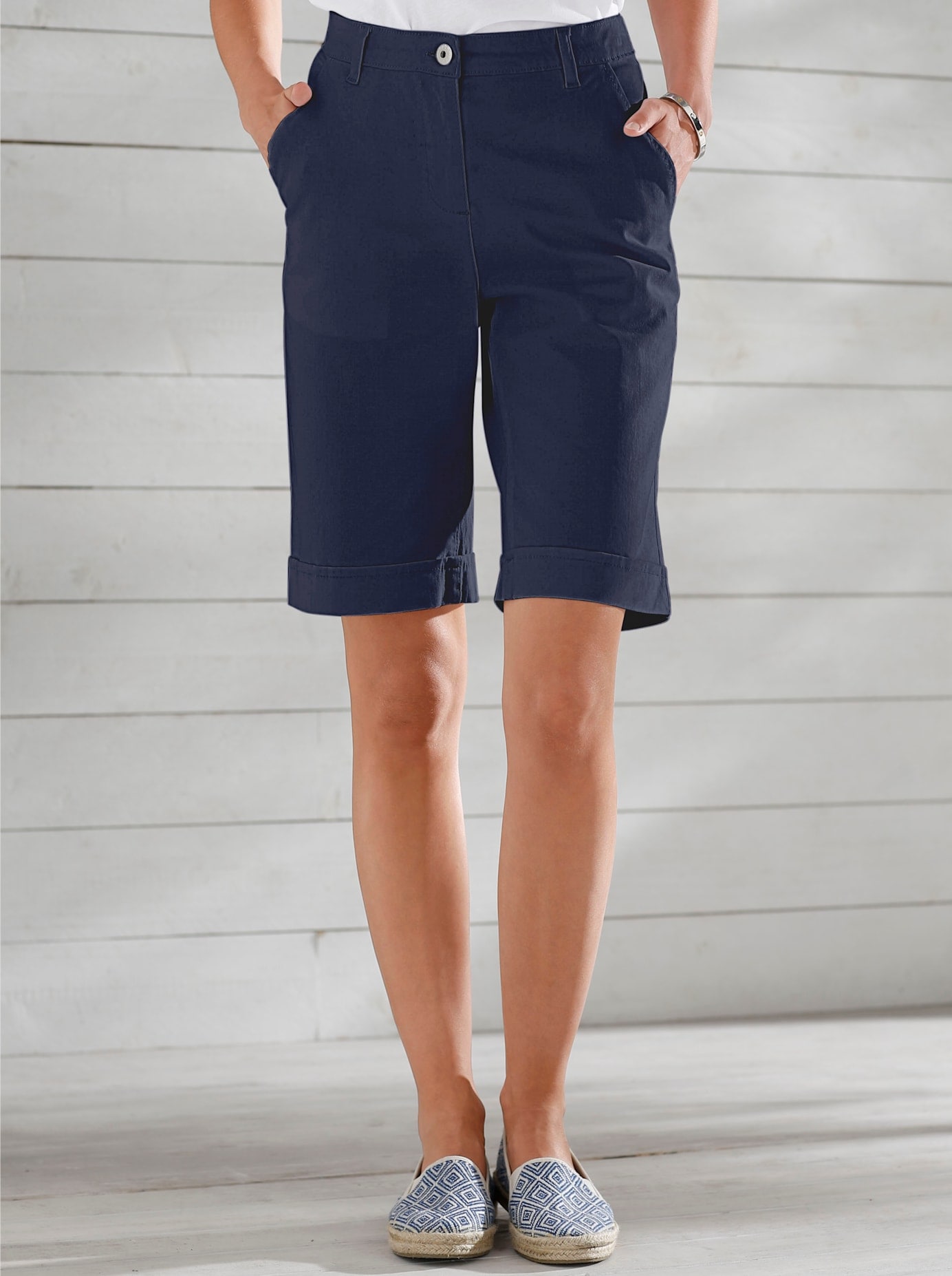 Classic Basics Jeansbermudas, (1 tlg.)