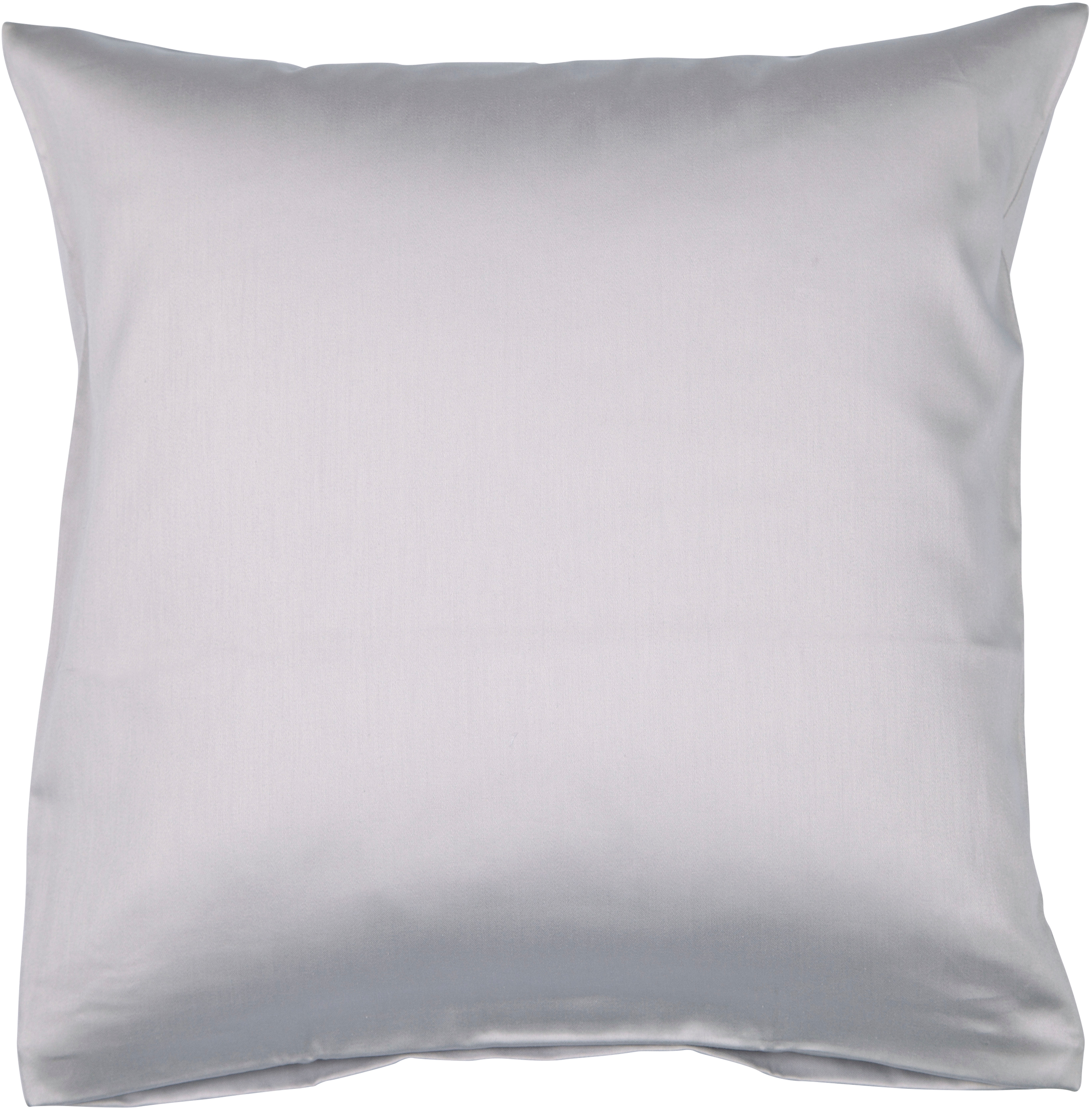 Janine Kissenbezug »Colors Mako Satin« mit Reissverschluss, uni Kissenhülle, feinfädig, 100% Baumwolle