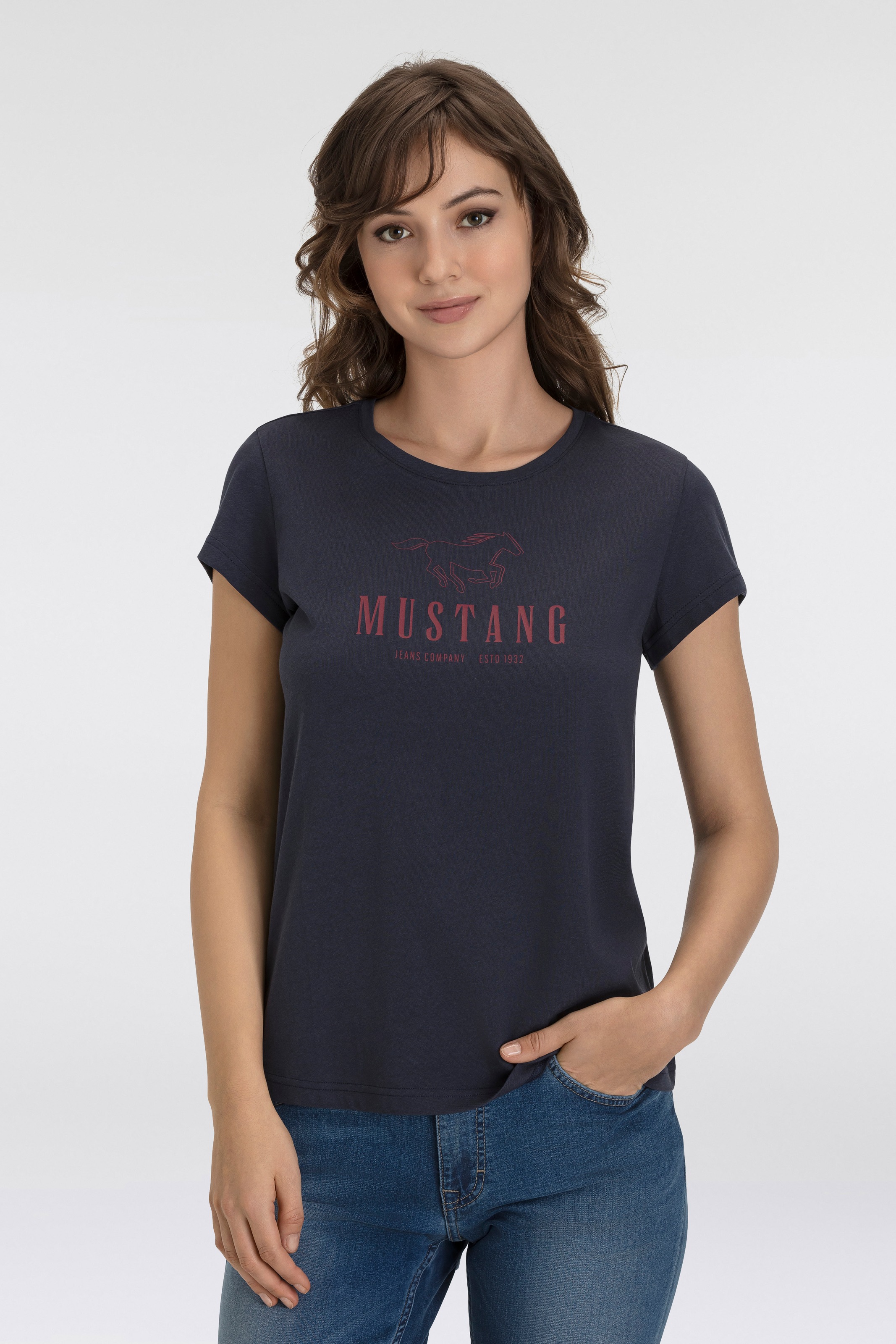 MUSTANG T-Shirt »Alina C Print«