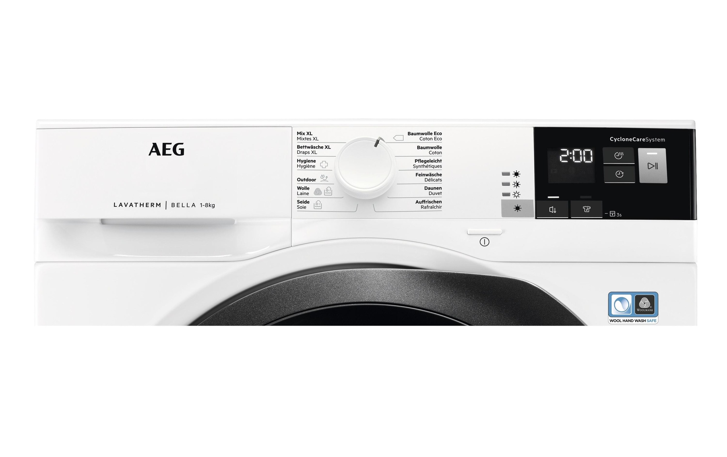 AEG Wärmepumpentrockner »TB5060TW Links/Wechselbar«, 8 kg