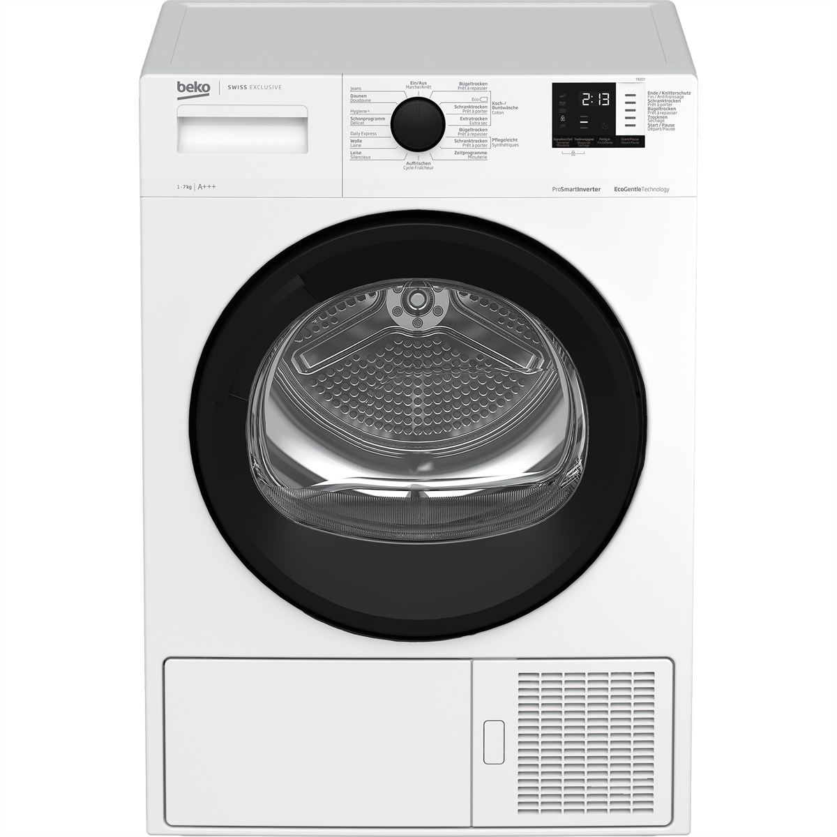 Wärmepumpentrockner »Beko Wäschetrockner TR207, 7kg, A+++«, 7 kg