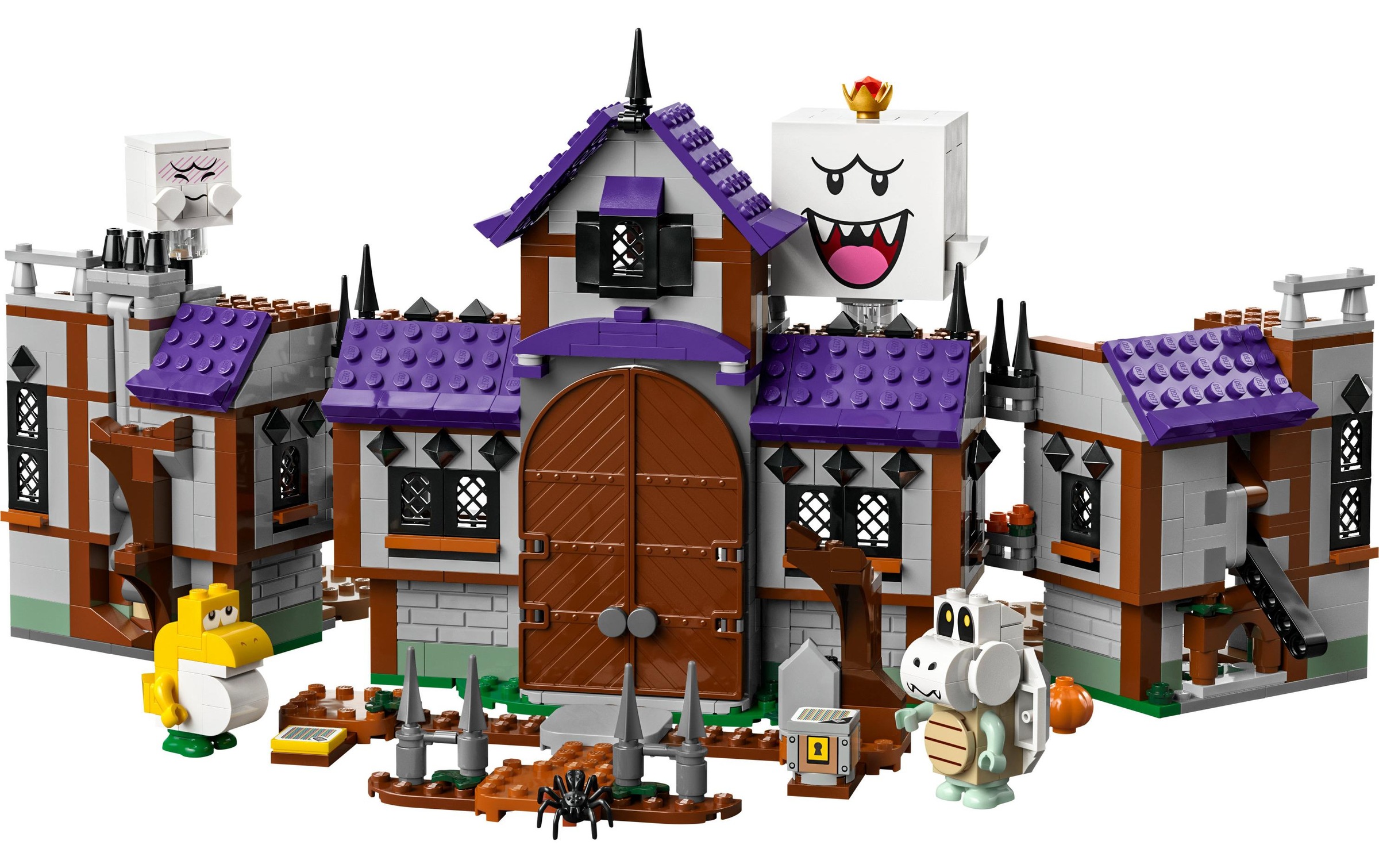 LEGO® Konstruktionsspielsteine »Super Mario König Buu Huus Spukhaus 71436«, (932 St.)
