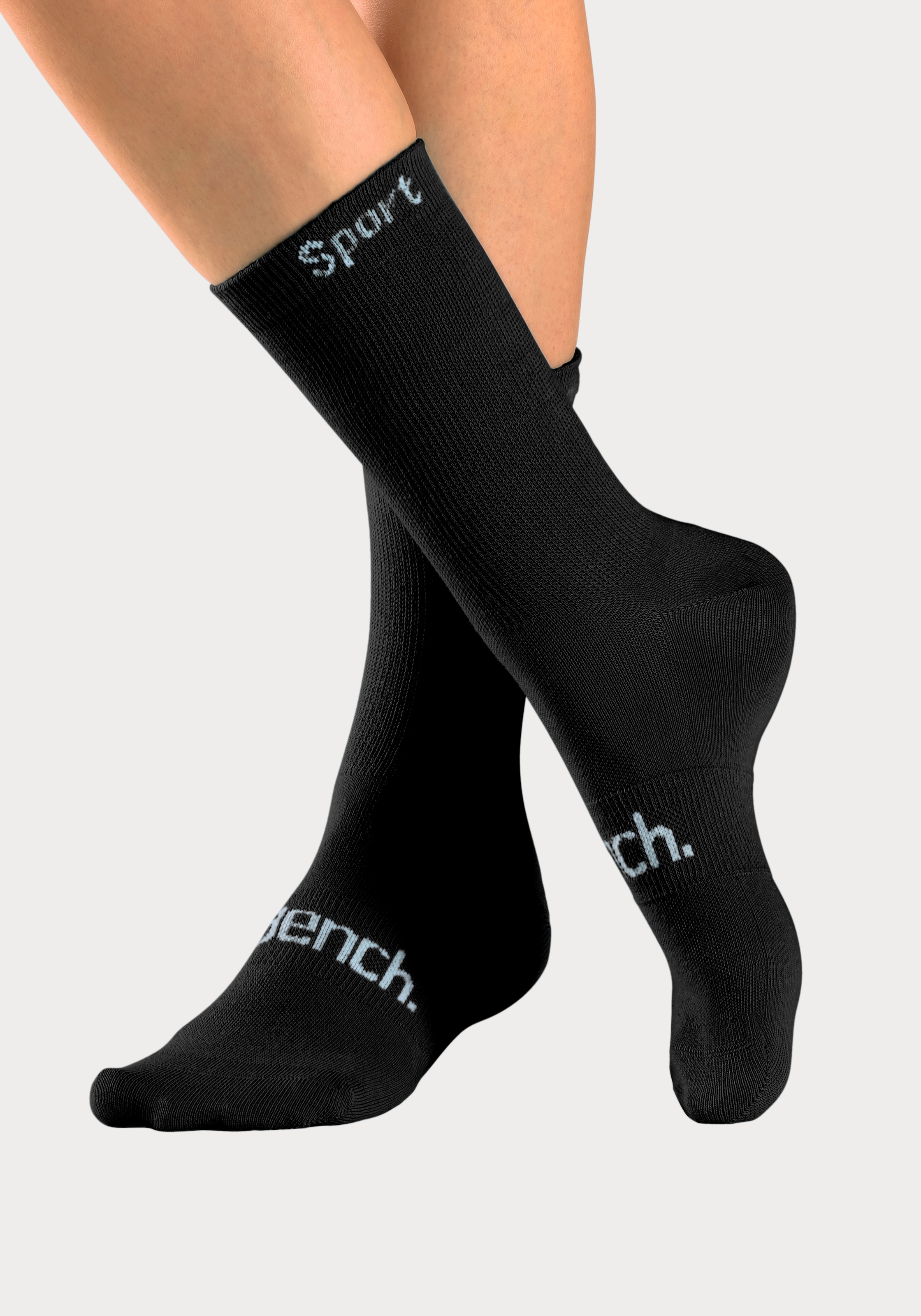 Bench. Sportsocken, (Packung, 6 Paar), mit antibakterieller Feuchtigkeitsregulierung