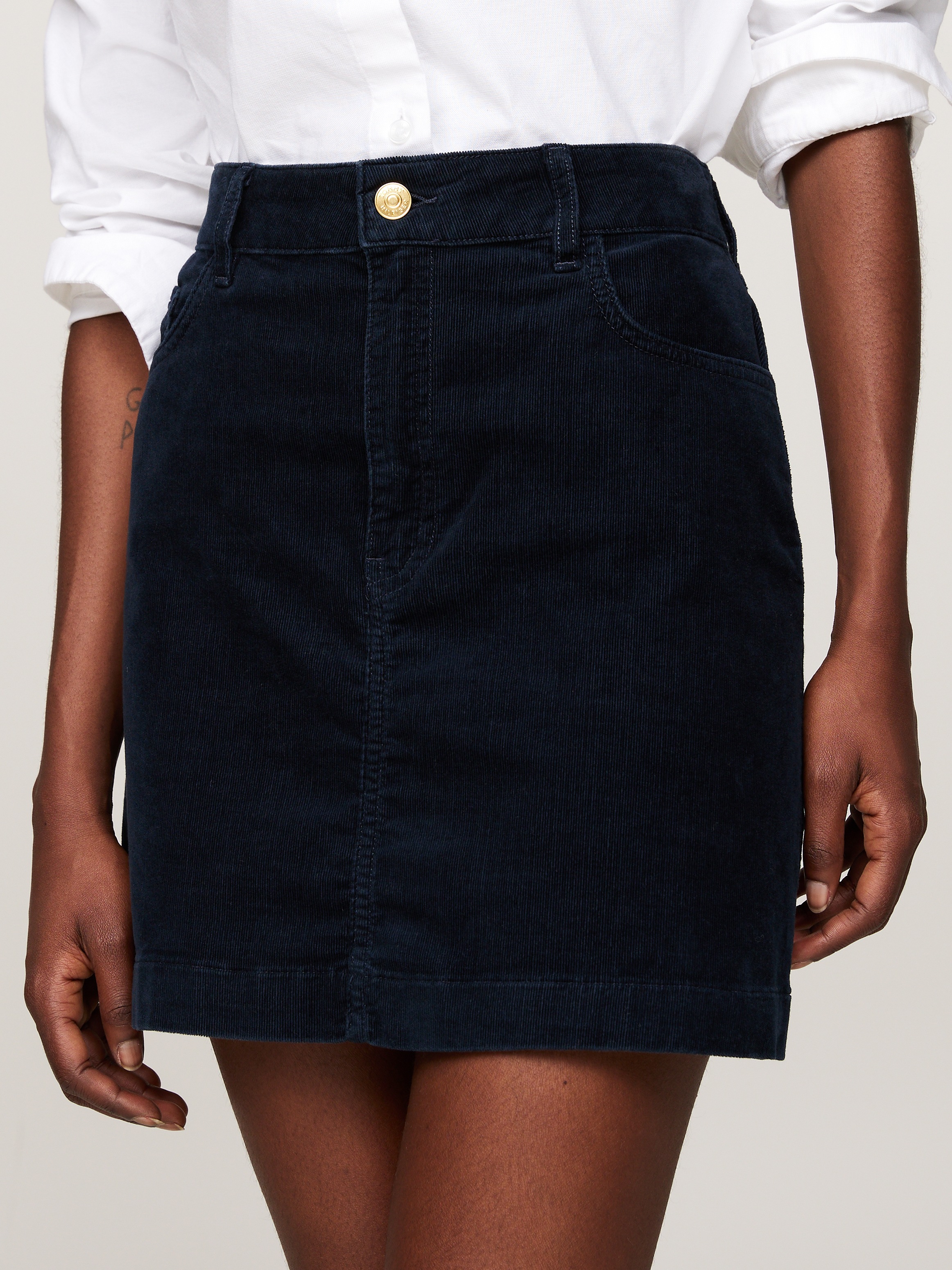 Tommy Hilfiger Minirock, im 5-Pocket-Style