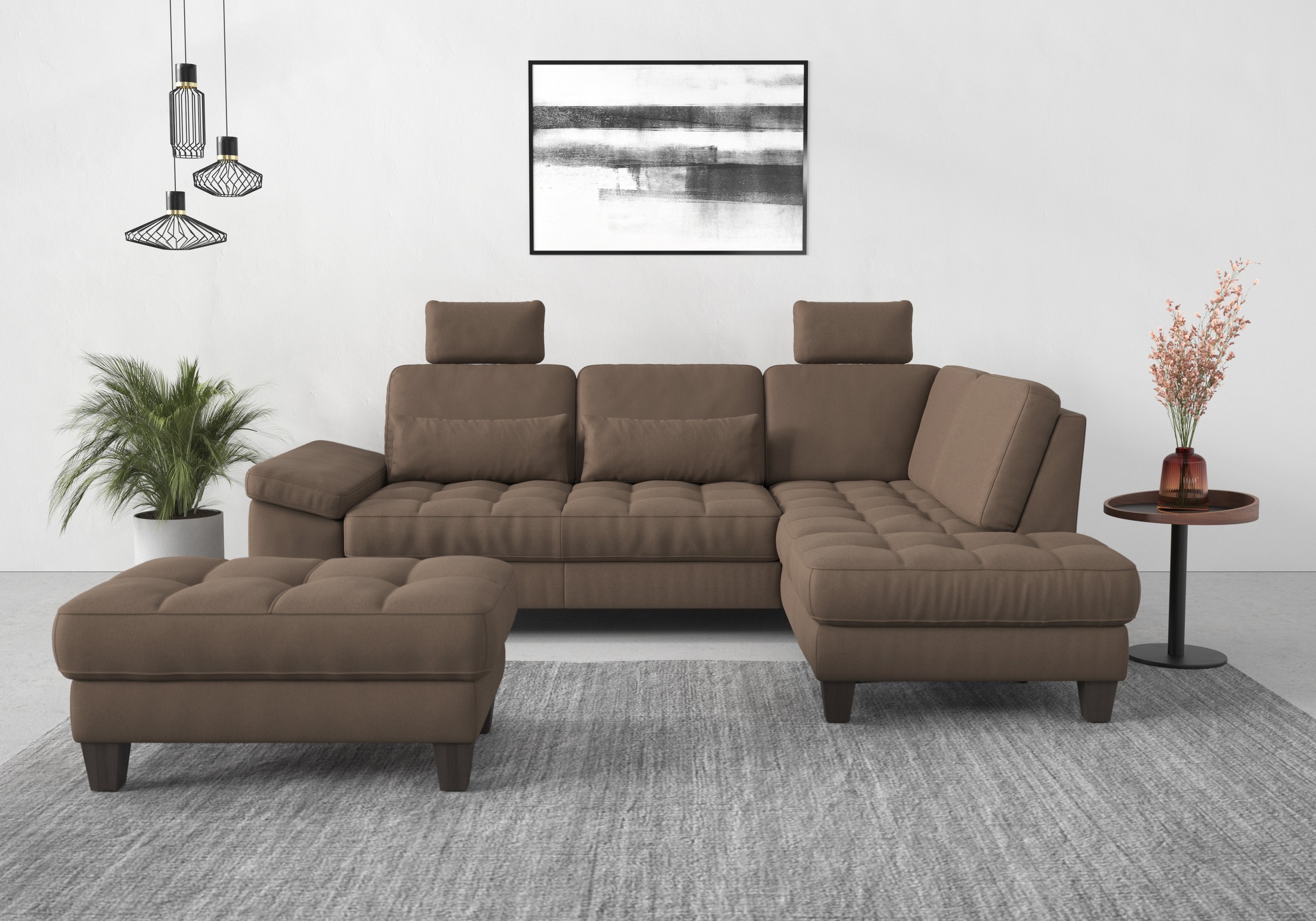 sit&more Stauraumhocker »Westham«, wahlewise mit/ohne Federkern