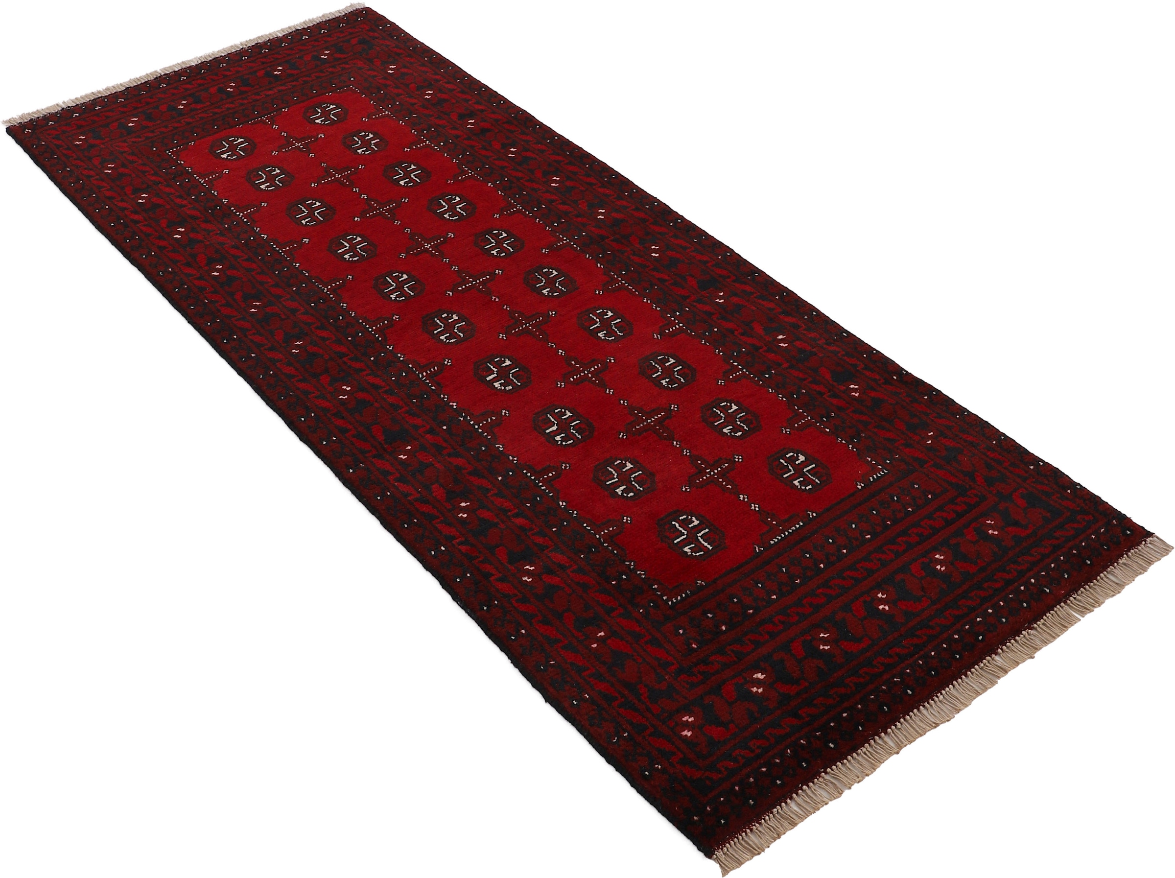 Woven Arts Läufer »Afghan Akhche Bokhara«, rechteckig, 8 mm Höhe