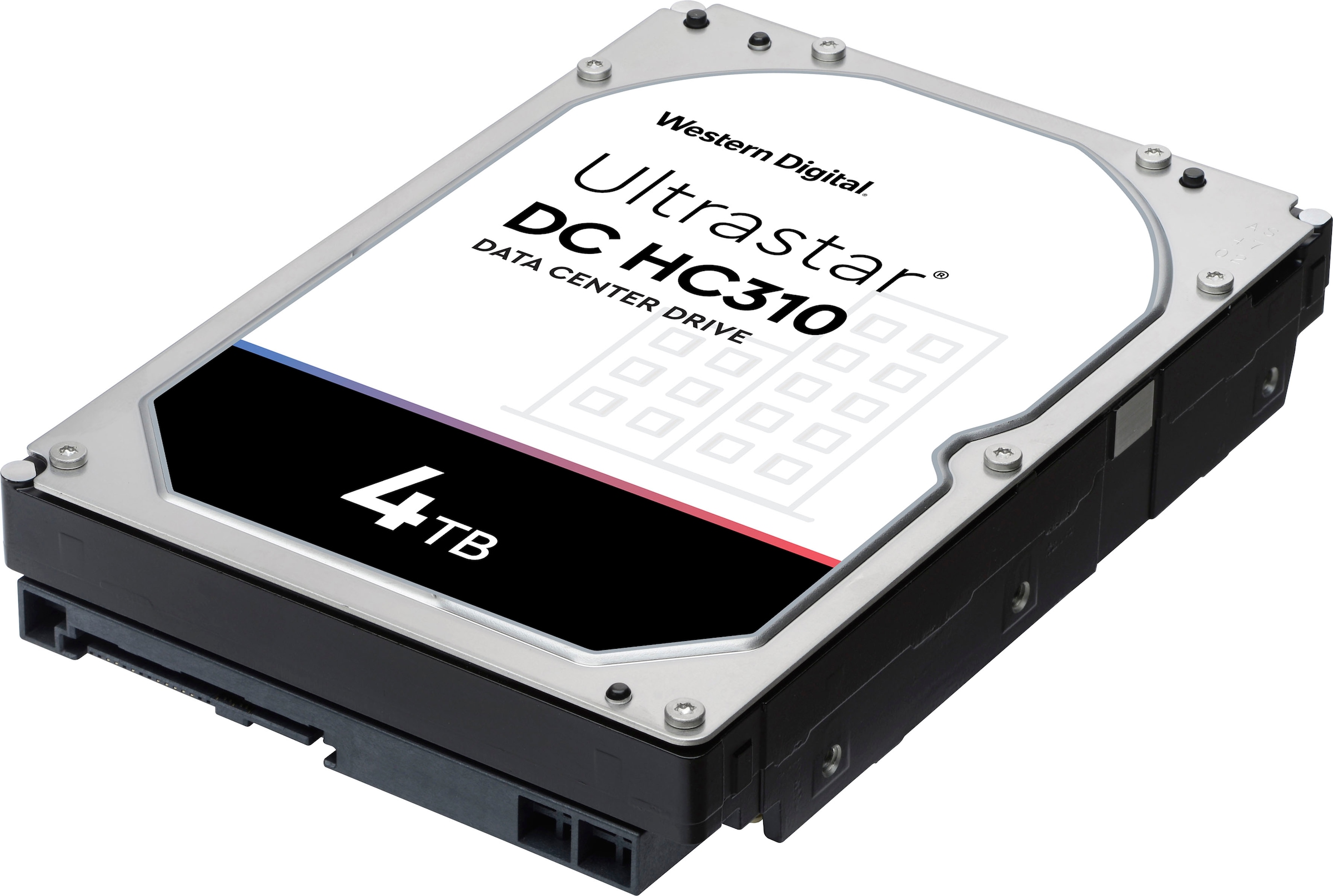 Western Digital HDD-Festplatte »Ultrastar DC HC310 4TB«, 3,5 Zoll, Anschluss SATA, Bulk
