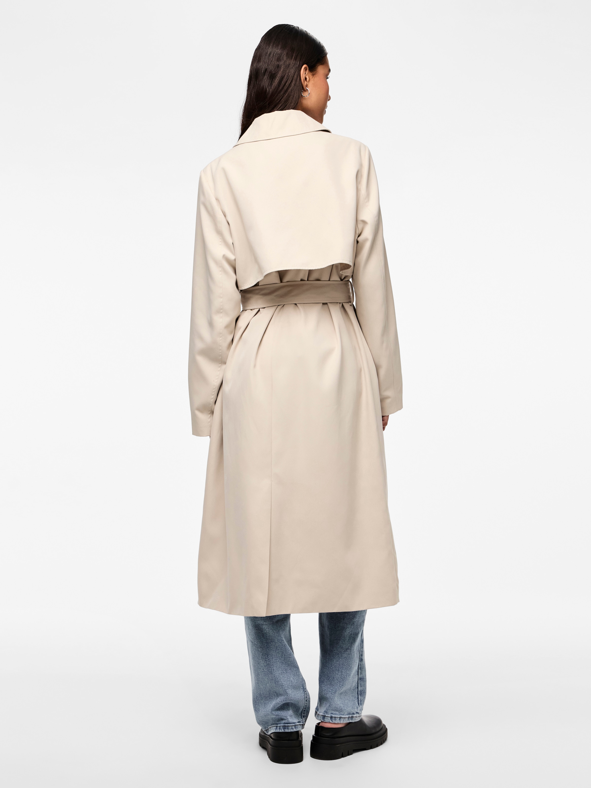 pieces Trenchcoat »PCSCARLETT LS TRENCHCOAT NOOS«