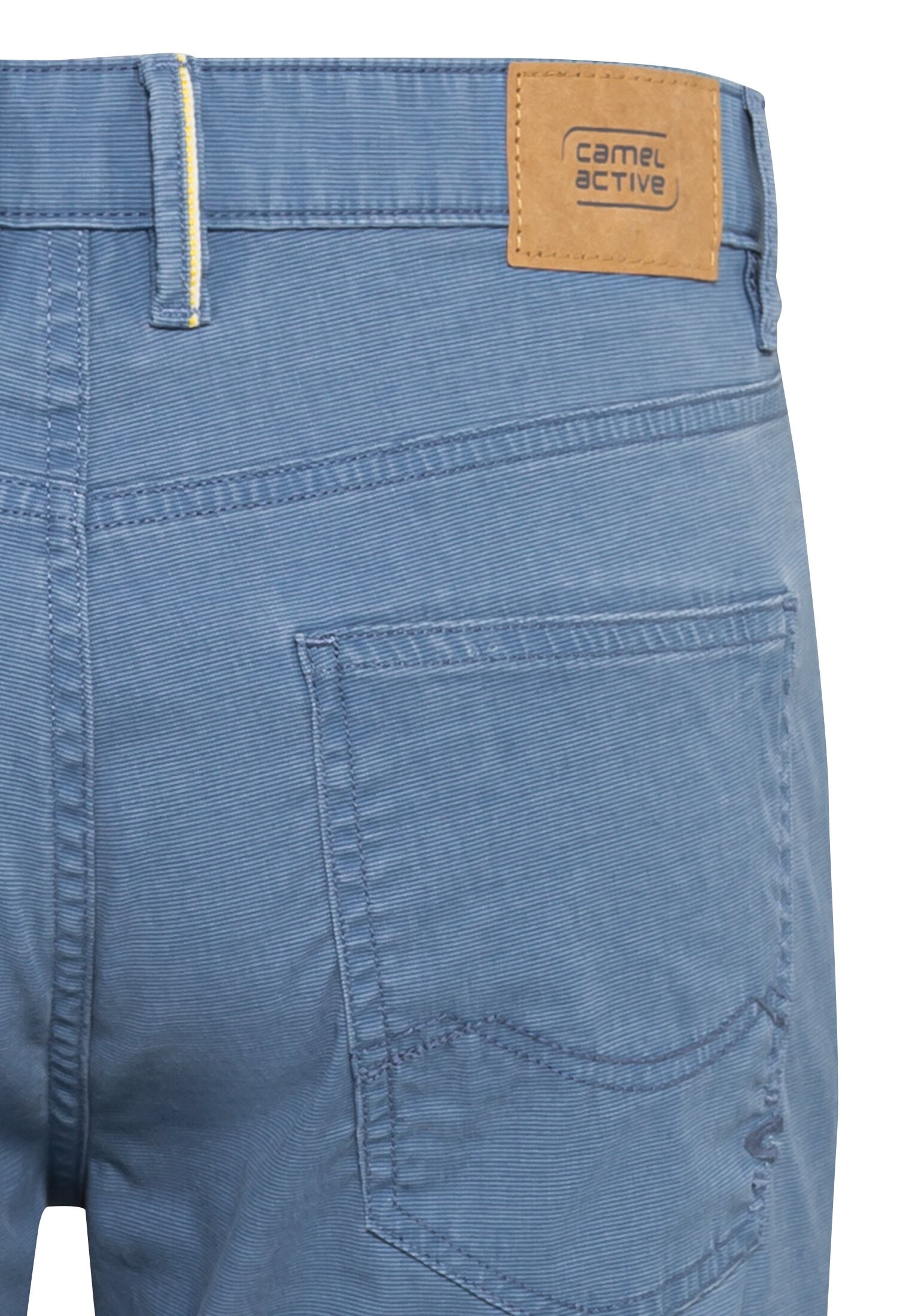 camel active 5-Pocket-Jeans, mit Ledermarkenlabel