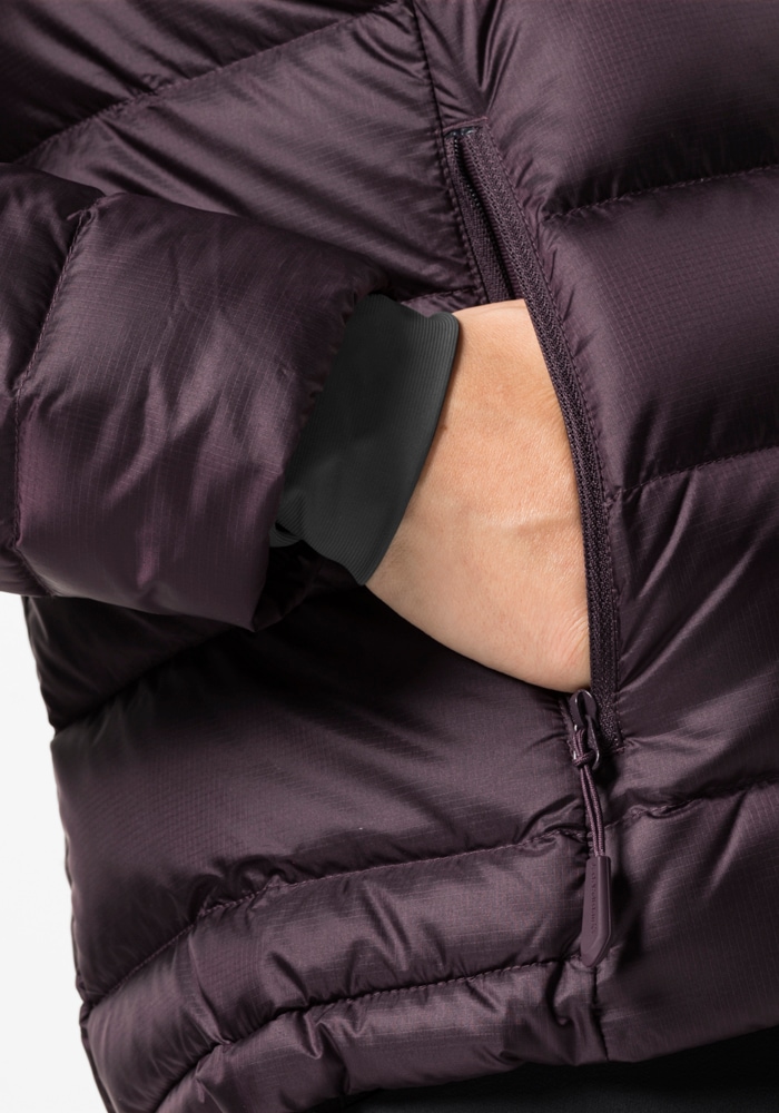 Jack Wolfskin Daunenjacke »NEBELHORN DOWN HOODY W«, mit Kapuze