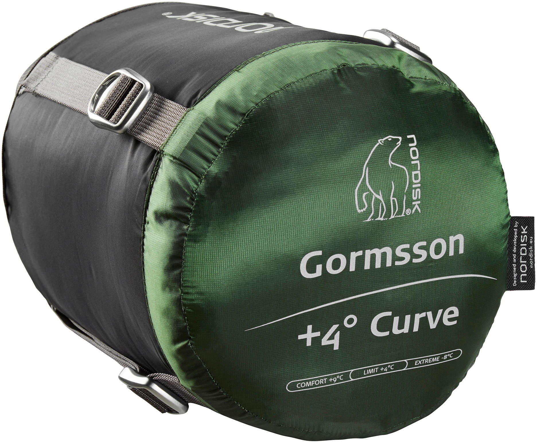 Nordisk Mumienschlafsack »Gormsson +4Â° Curve«, (2 tlg.)